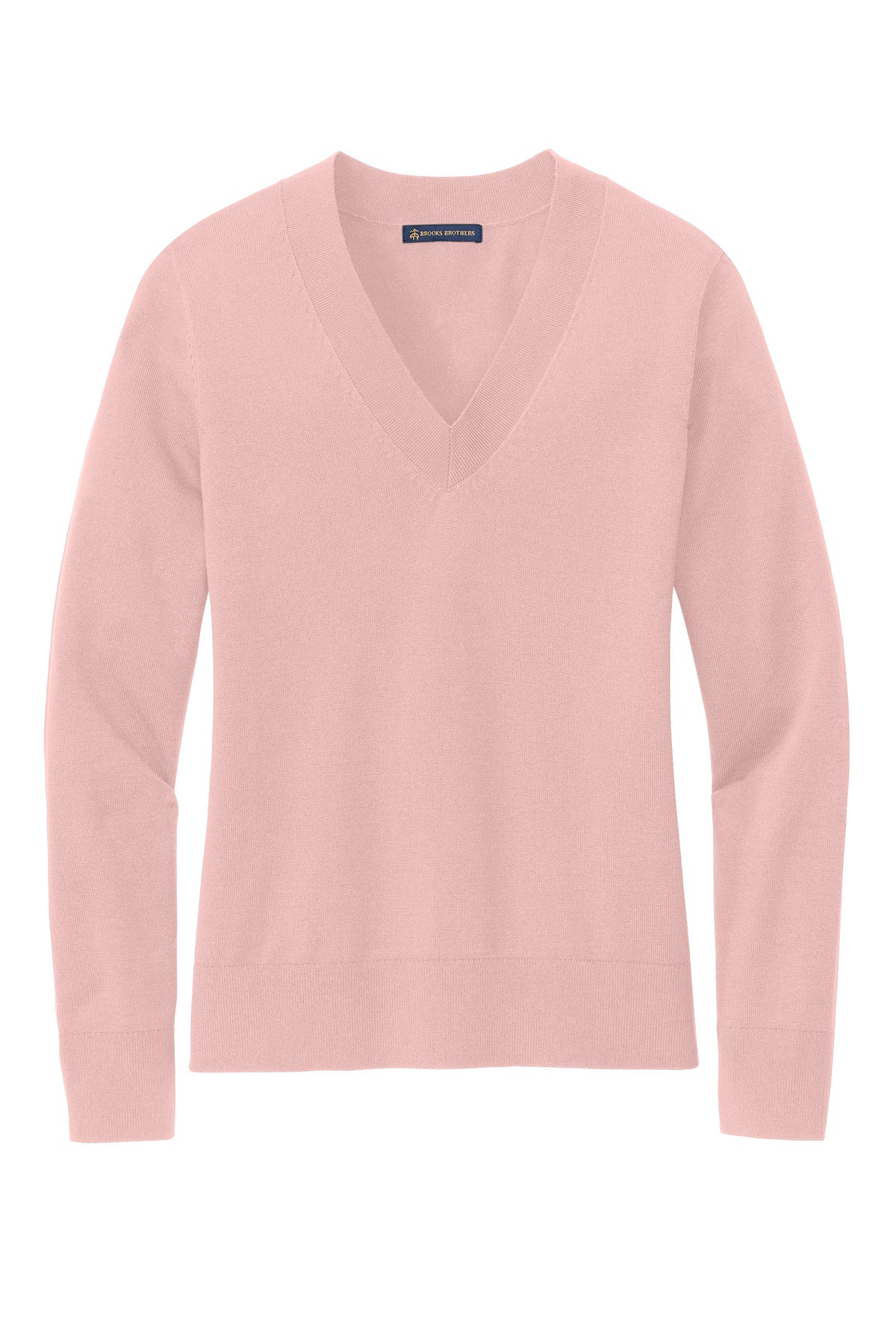 Brooks Brothers® Women's Cotton Stretch V-Neck Sweater