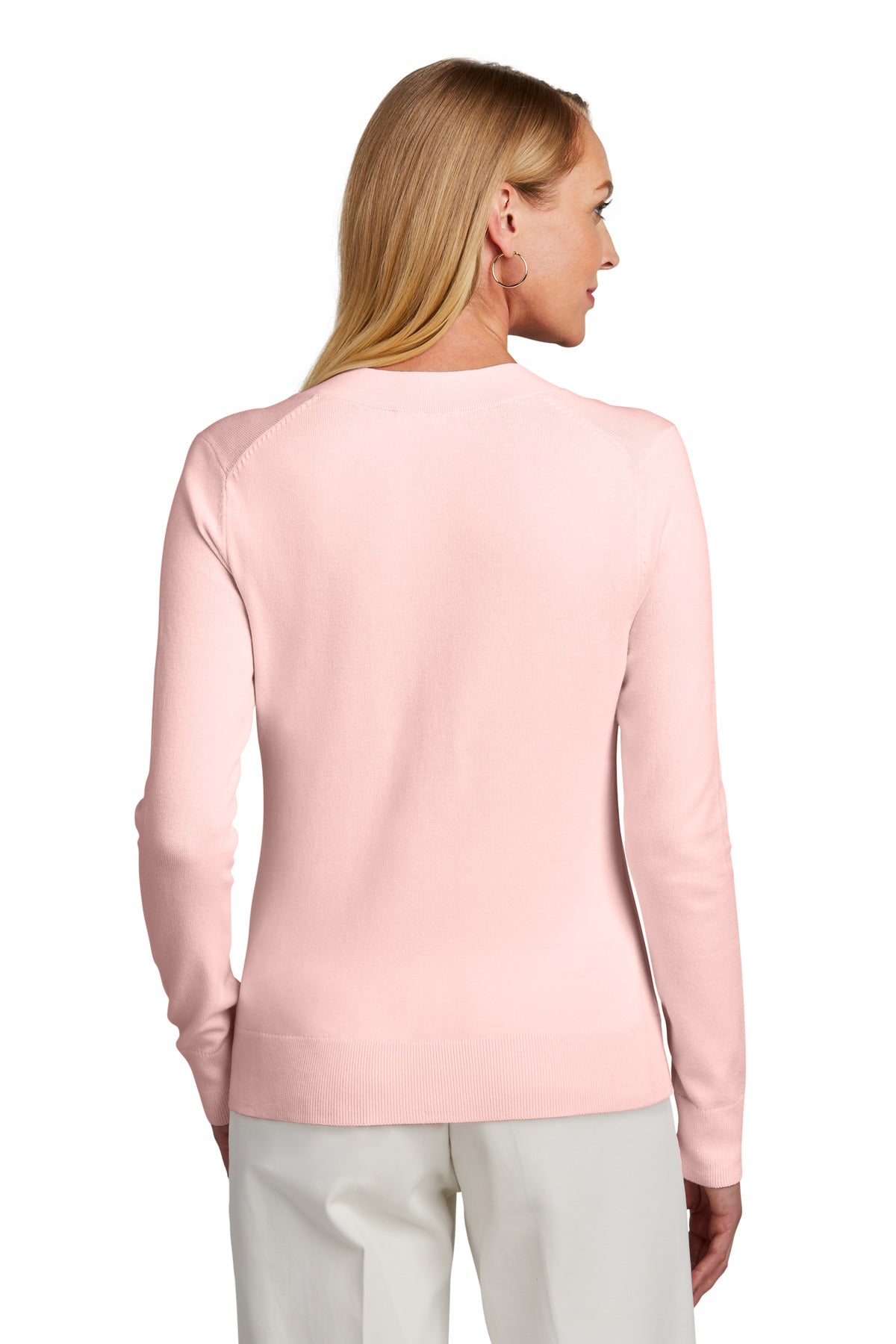 Brooks Brothers® Women's Cotton Stretch V-Neck Sweater