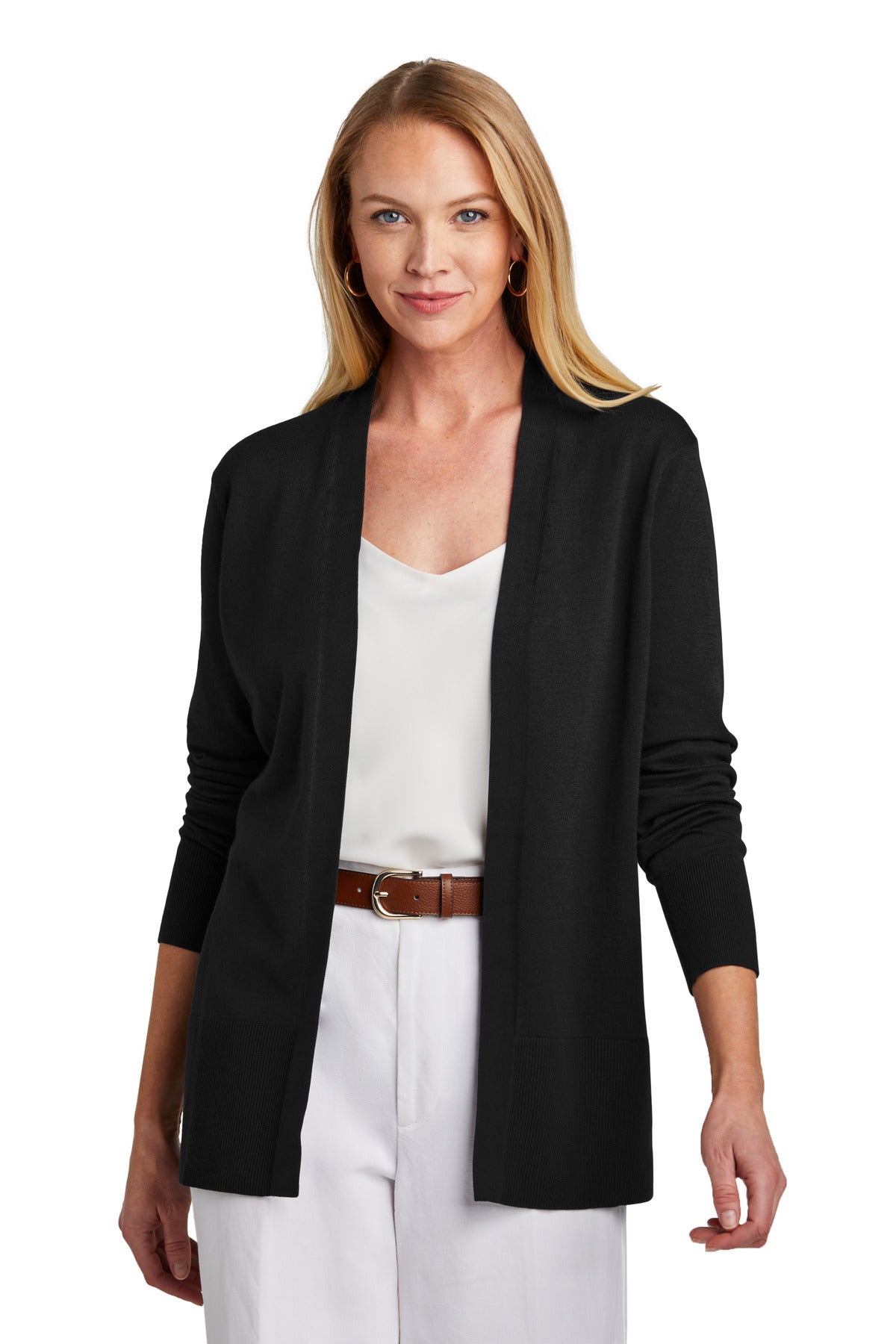 Brooks Brothers® Women's Cotton Stretch Long Cardigan Sweater