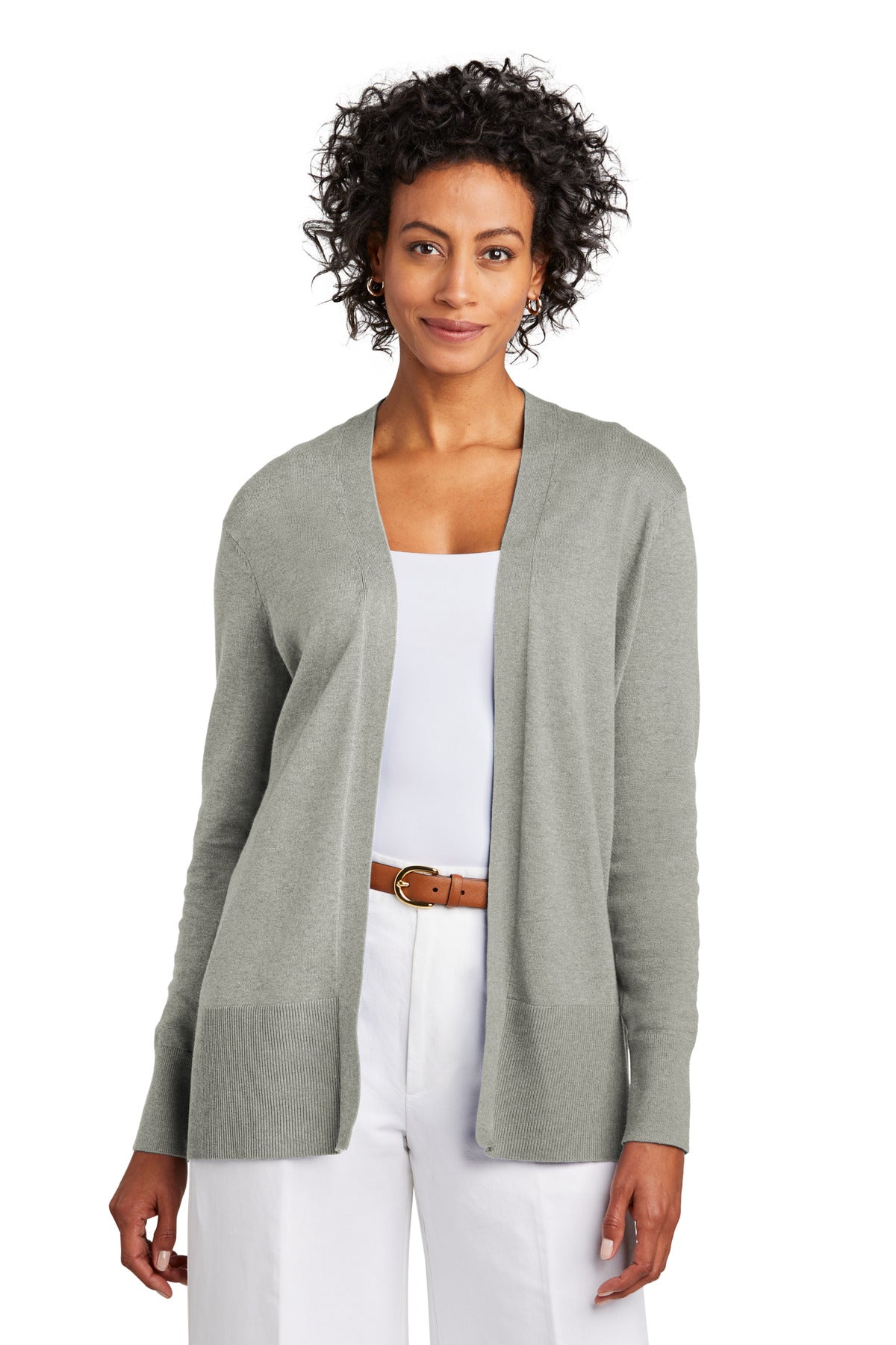 Brooks Brothers® Women's Cotton Stretch Long Cardigan Sweater