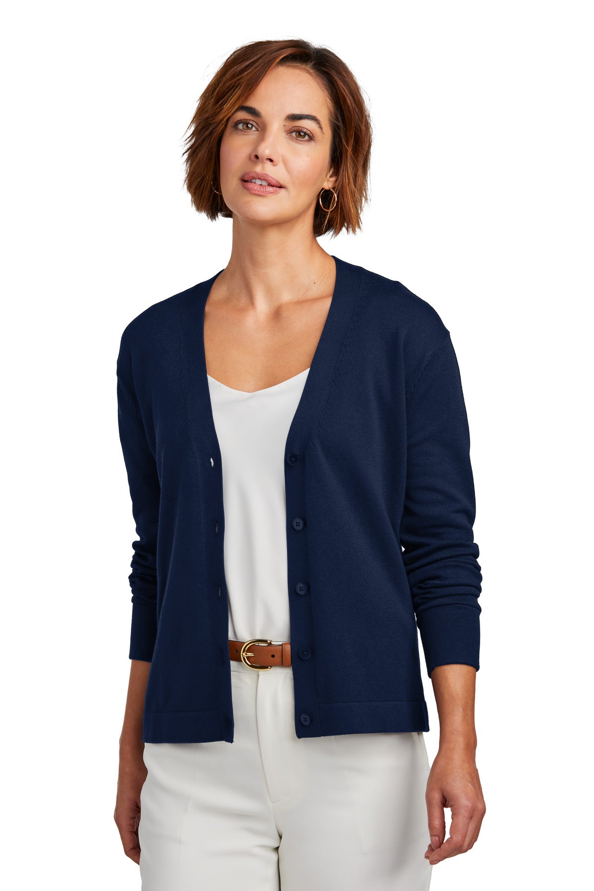 Brooks Brothers® Women's Cotton Stretch Cardigan Sweater