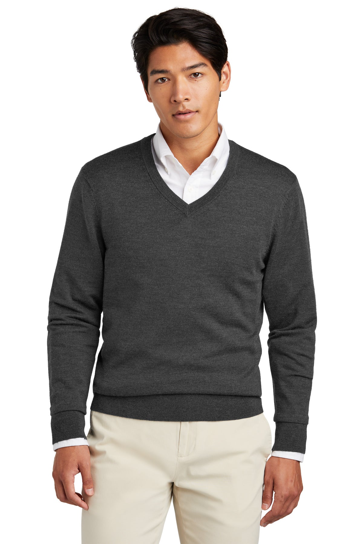 Brooks Brothers® Washable Merino V-Neck Sweater