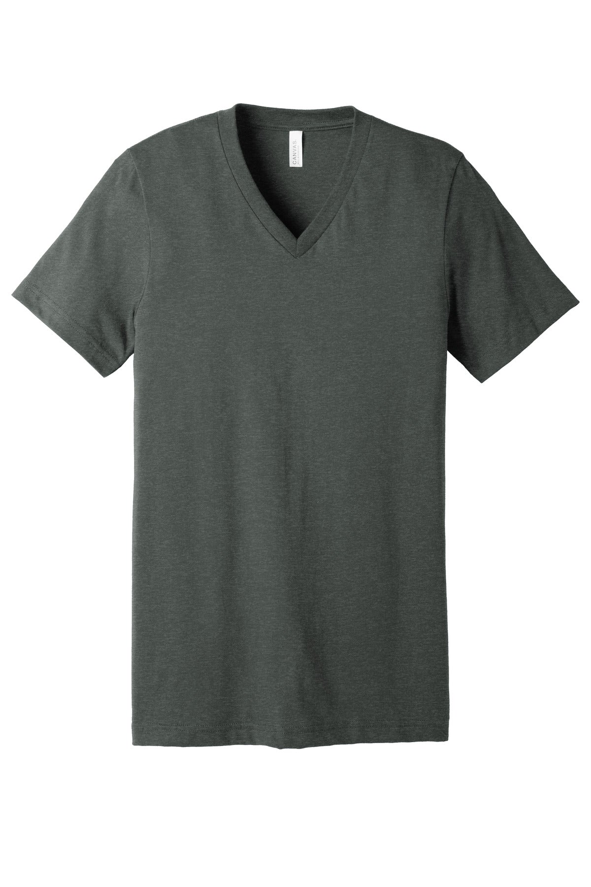 BELLA+CANVAS® Unisex Heather CVC V-Neck Tee