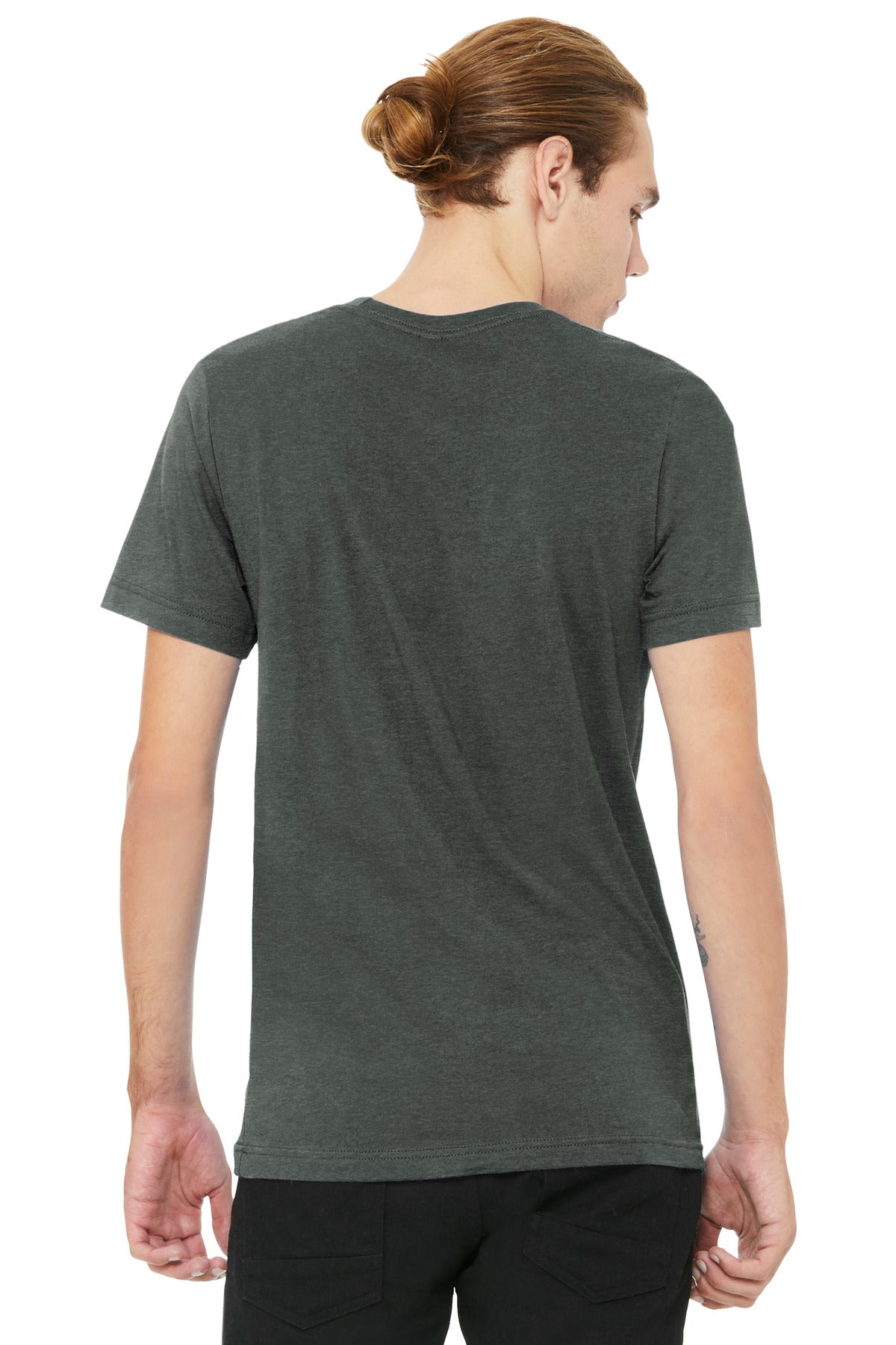 BELLA+CANVAS® Unisex Heather CVC V-Neck Tee