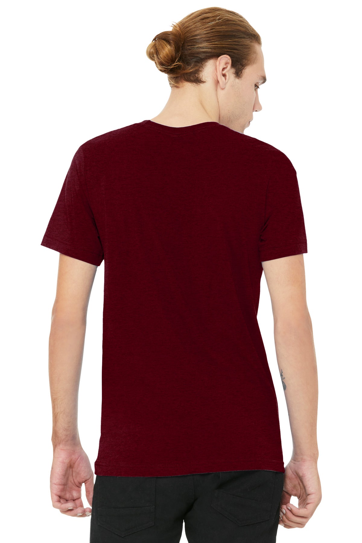 BELLA+CANVAS® Unisex Heather CVC V-Neck Tee