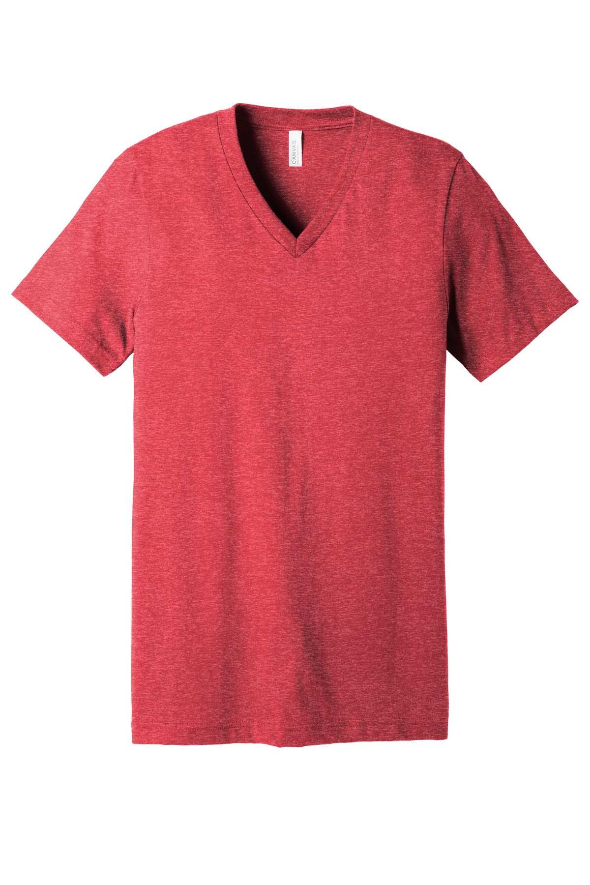 BELLA+CANVAS® Unisex Heather CVC V-Neck Tee