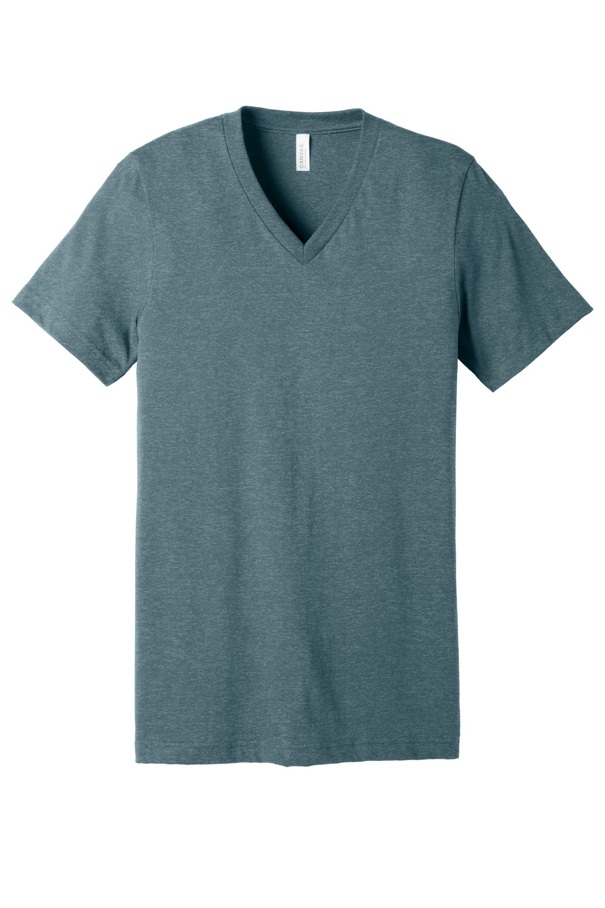 BELLA+CANVAS® Unisex Heather CVC V-Neck Tee