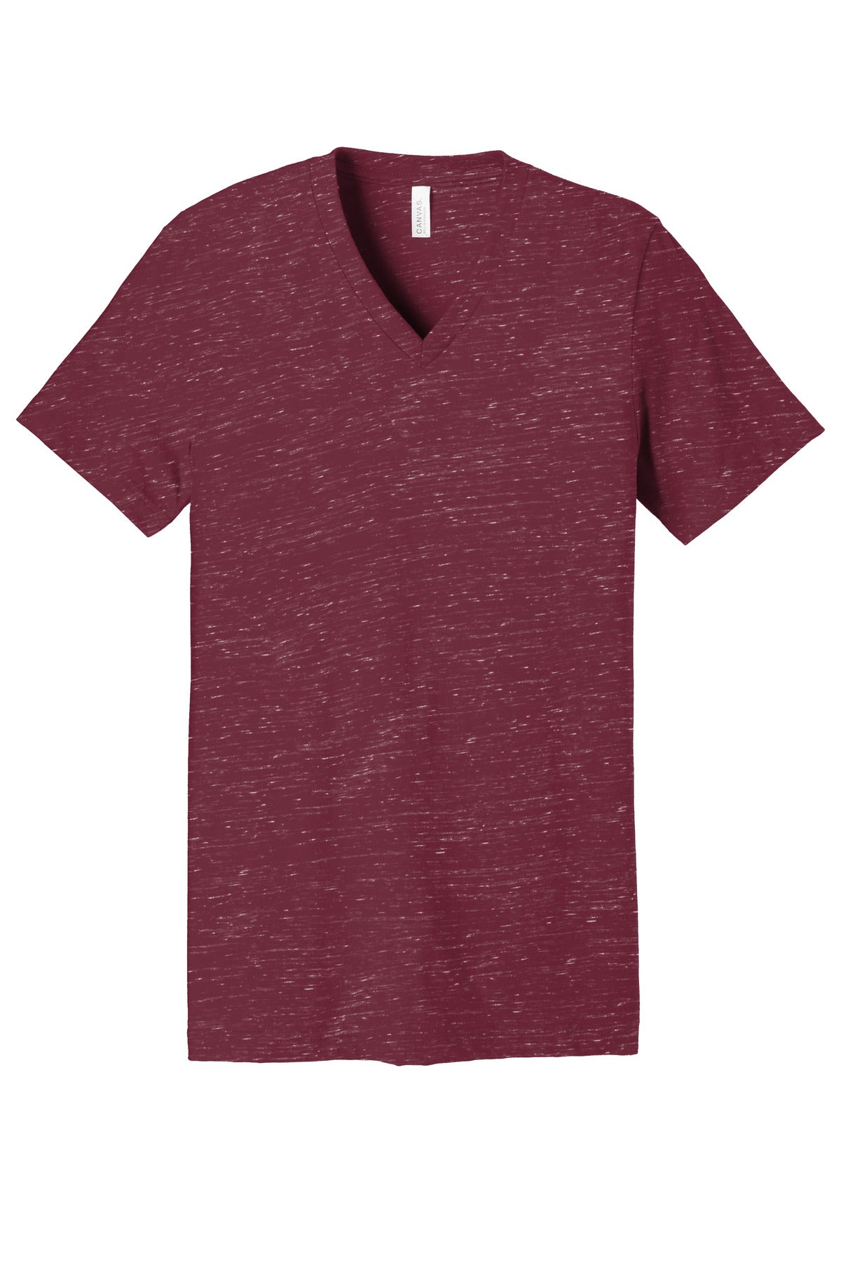 BELLA+CANVAS® Unisex Textured Jersey V-Neck Tee