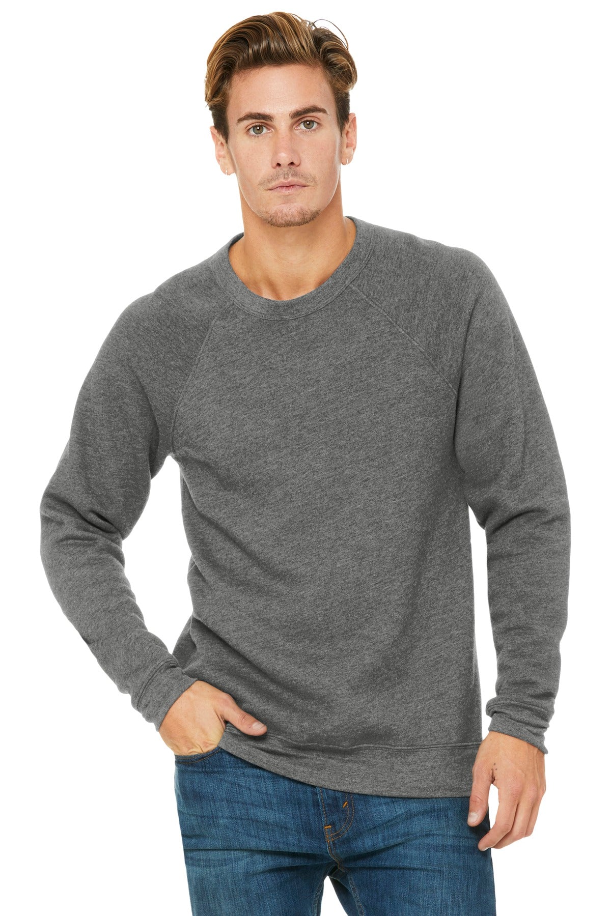 BELLA+CANVAS® Unisex Sponge Fleece Raglan Sweatshirt