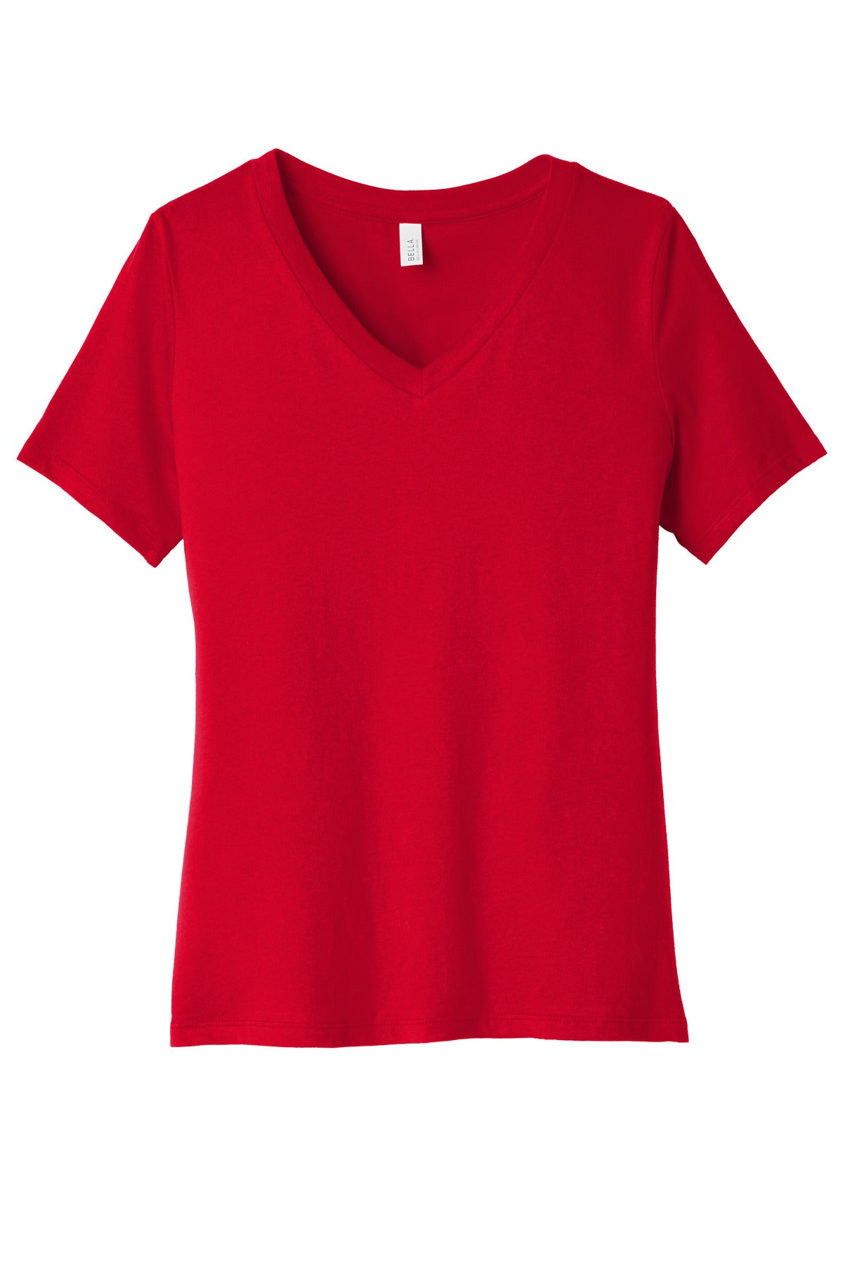 BELLA+CANVAS® Women's Relaxed Jersey Short Sleeve V-Neck Tee