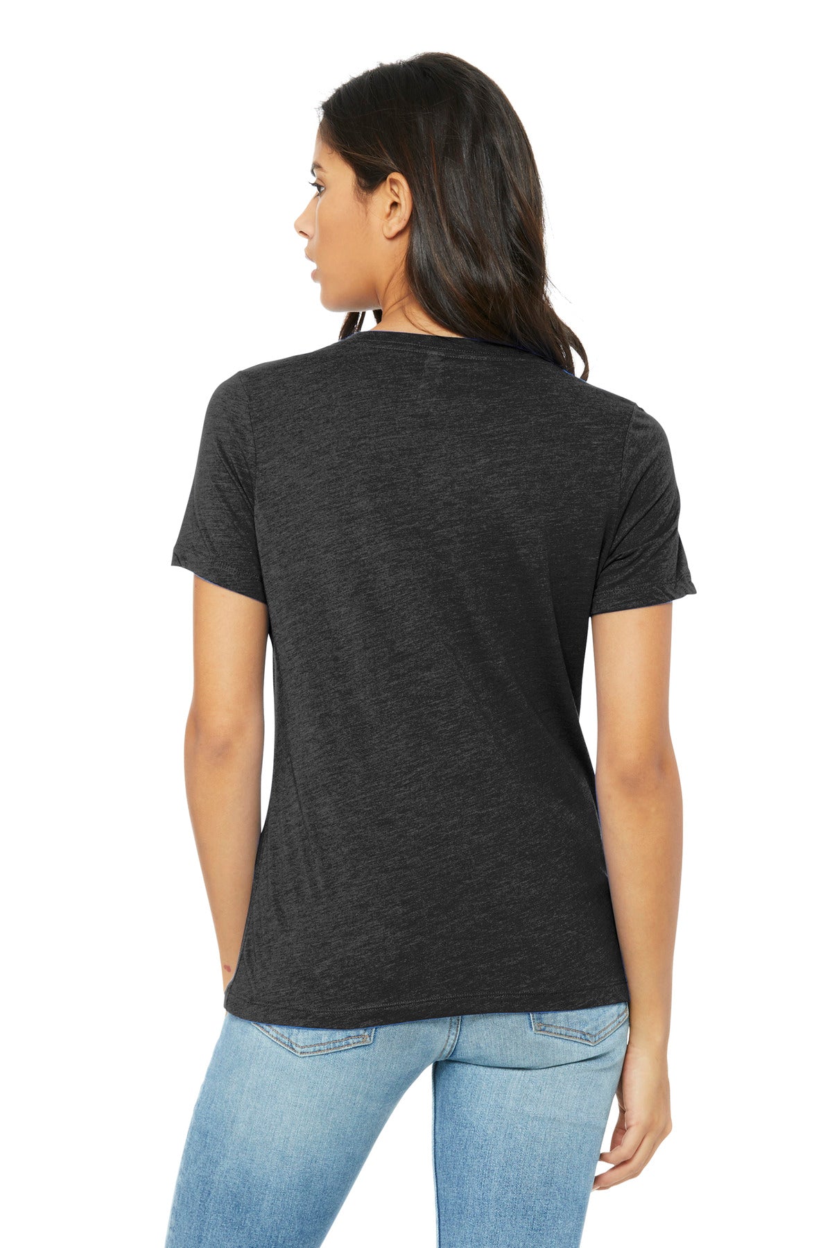 BELLA+CANVAS® Women's Relaxed Triblend V-Neck Tee