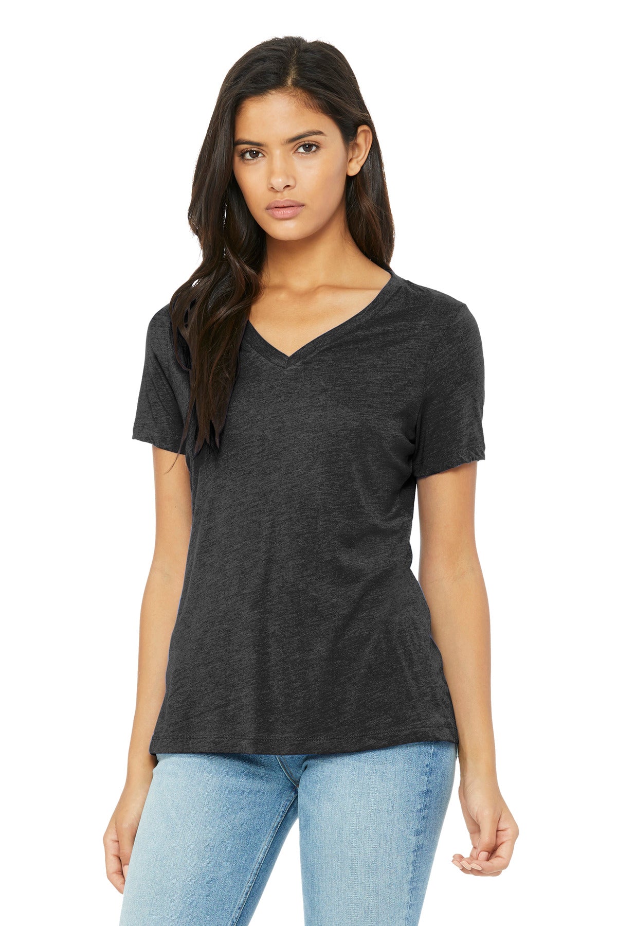 BELLA+CANVAS® Women's Relaxed Triblend V-Neck Tee