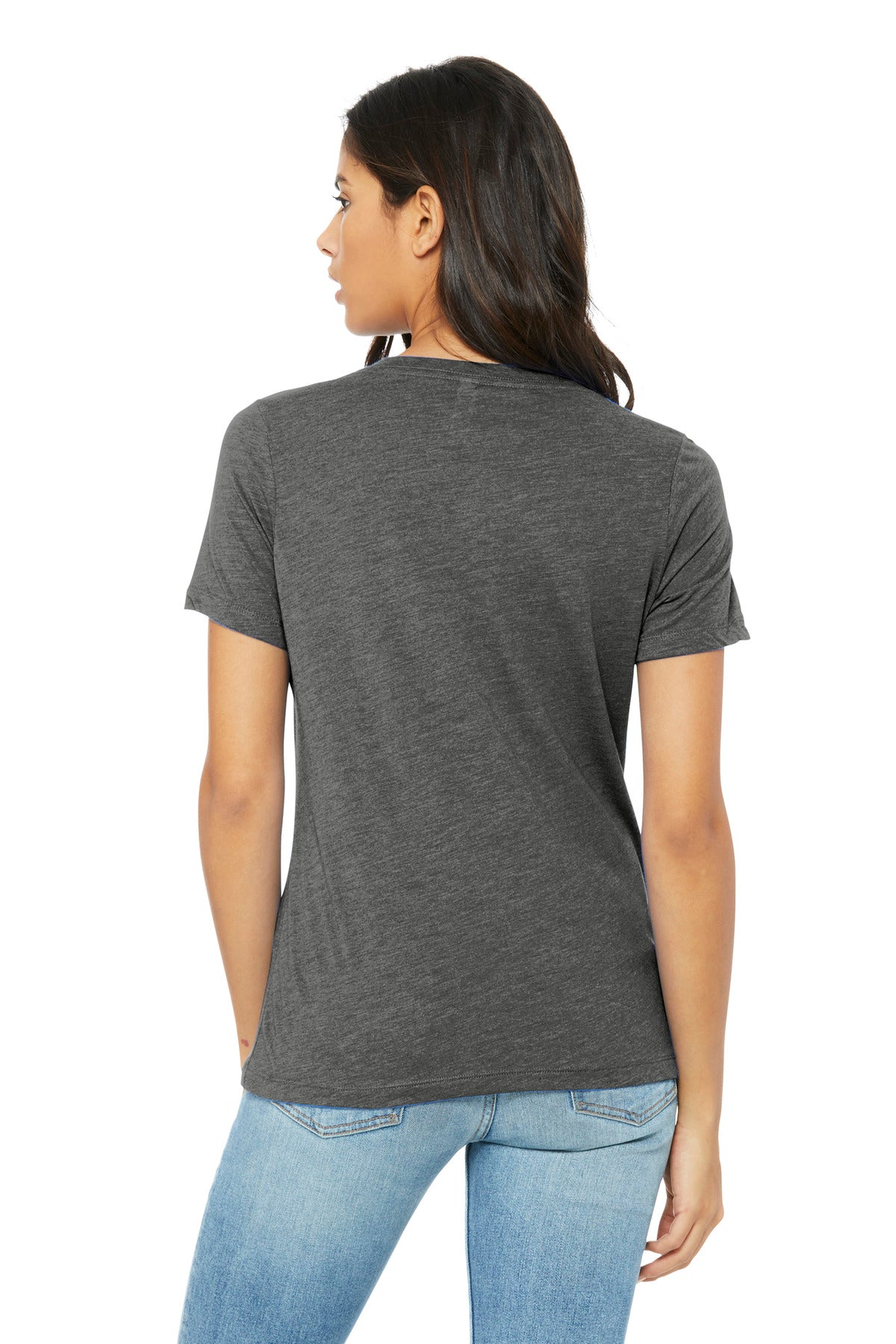 BELLA+CANVAS® Women's Relaxed Triblend V-Neck Tee