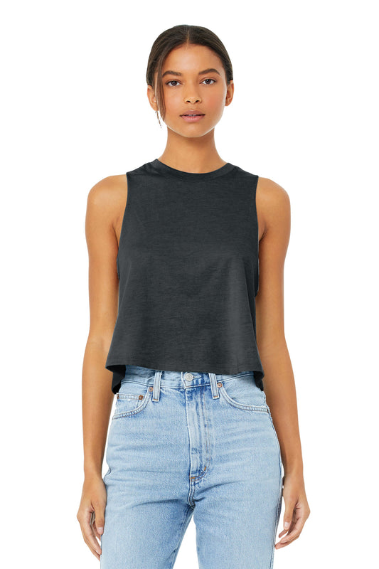 BELLA+CANVAS® Women's Racerback Cropped Tank