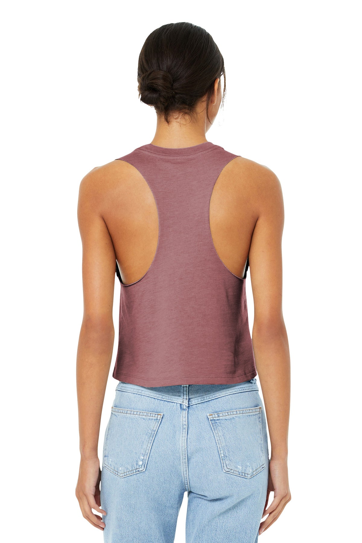 BELLA+CANVAS® Women's Racerback Cropped Tank