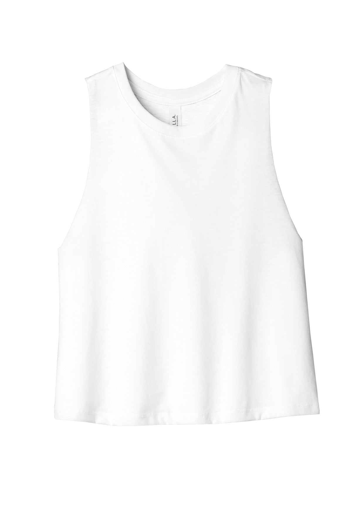 BELLA+CANVAS® Women's Racerback Cropped Tank