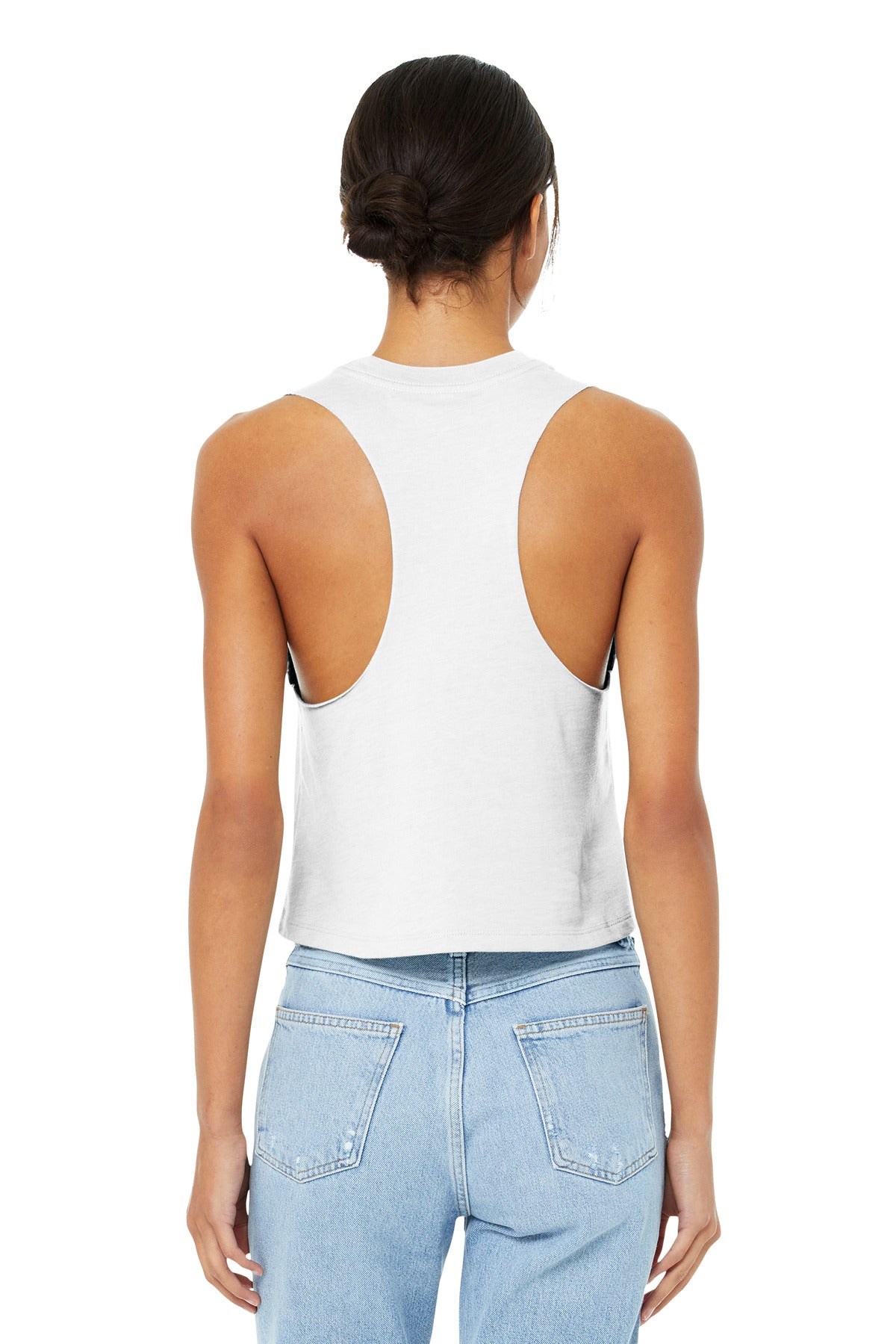 BELLA+CANVAS® Women's Racerback Cropped Tank