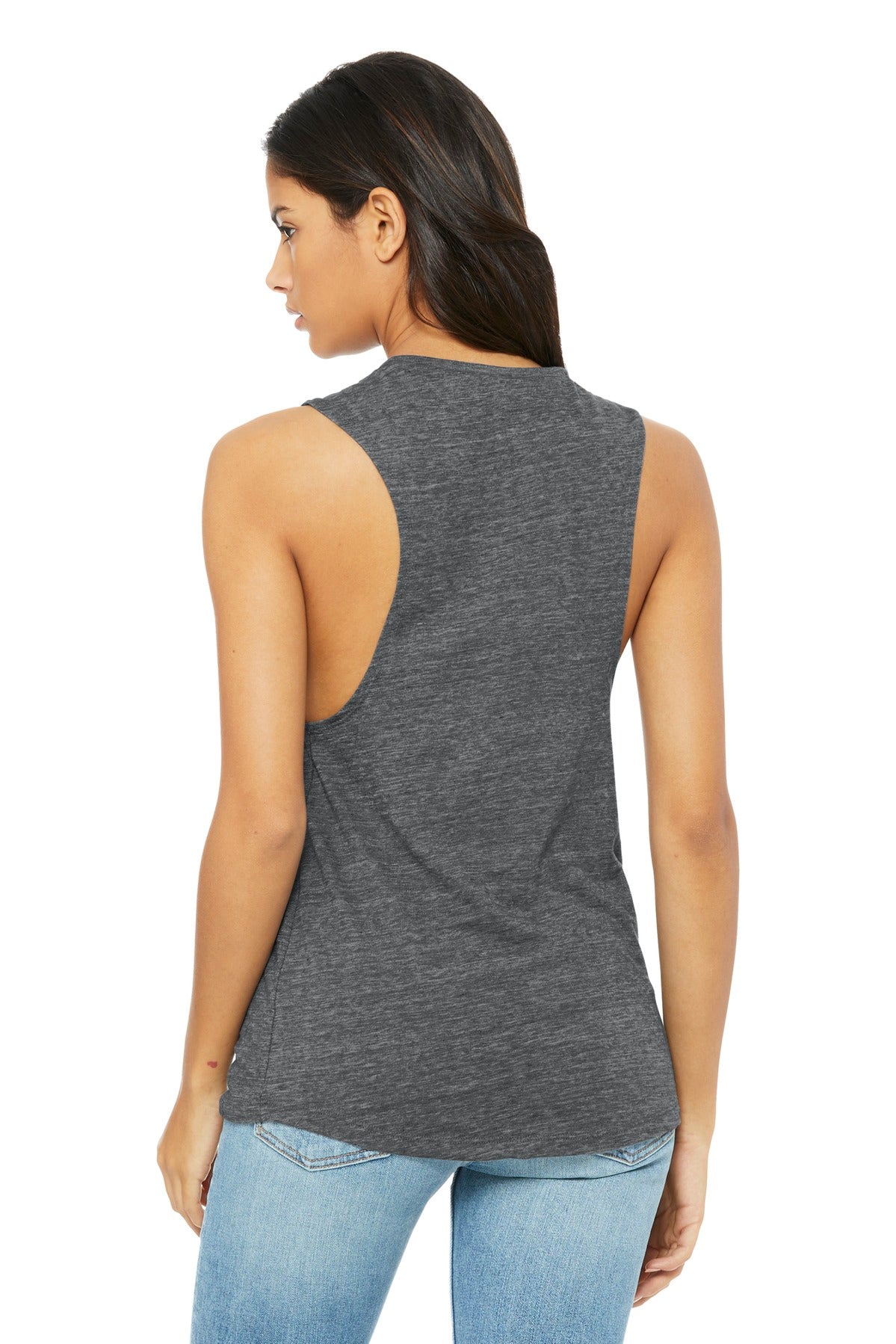 BELLA+CANVAS® Women's Flowy Scoop Muscle Tank (CORE COLORS)