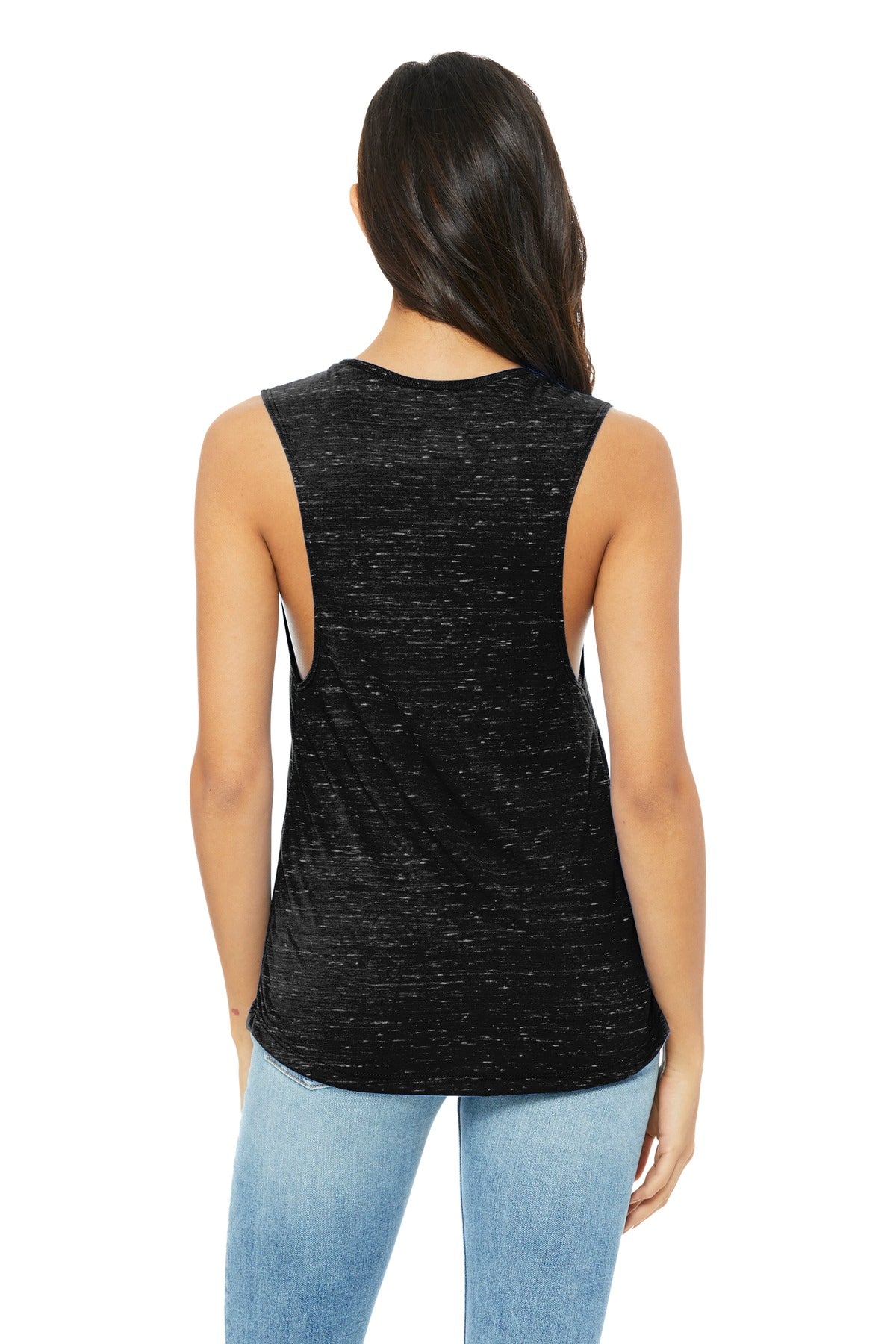 BELLA+CANVAS® Women's Flowy Scoop Muscle Tank (CORE COLORS)