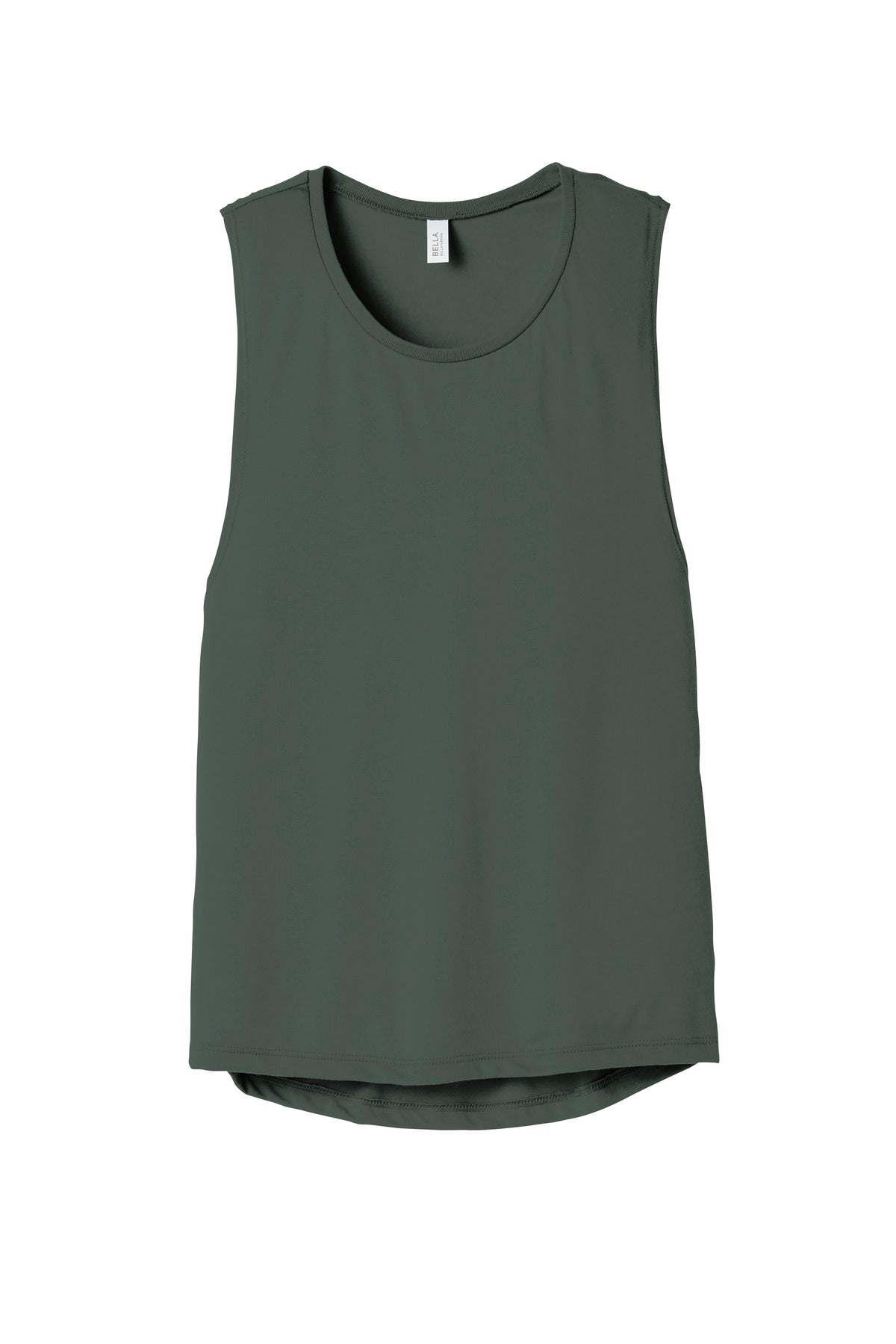 BELLA+CANVAS® Women's Flowy Scoop Muscle Tank (CORE COLORS)