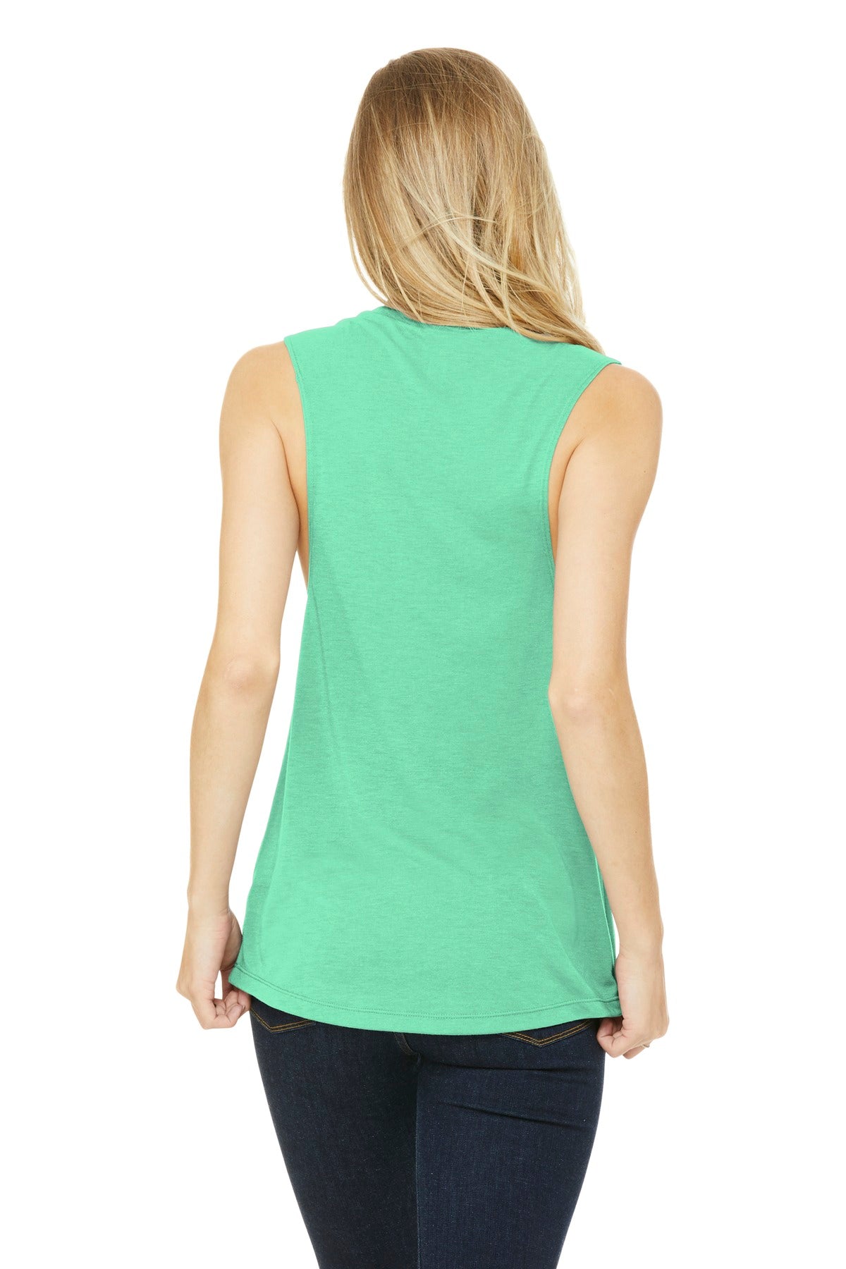 BELLA+CANVAS® Women's Flowy Scoop Muscle Tank (CORE COLORS)