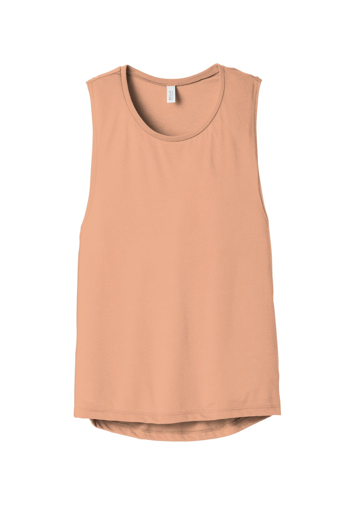 BELLA+CANVAS® Women's Flowy Scoop Muscle Tank (CORE COLORS)