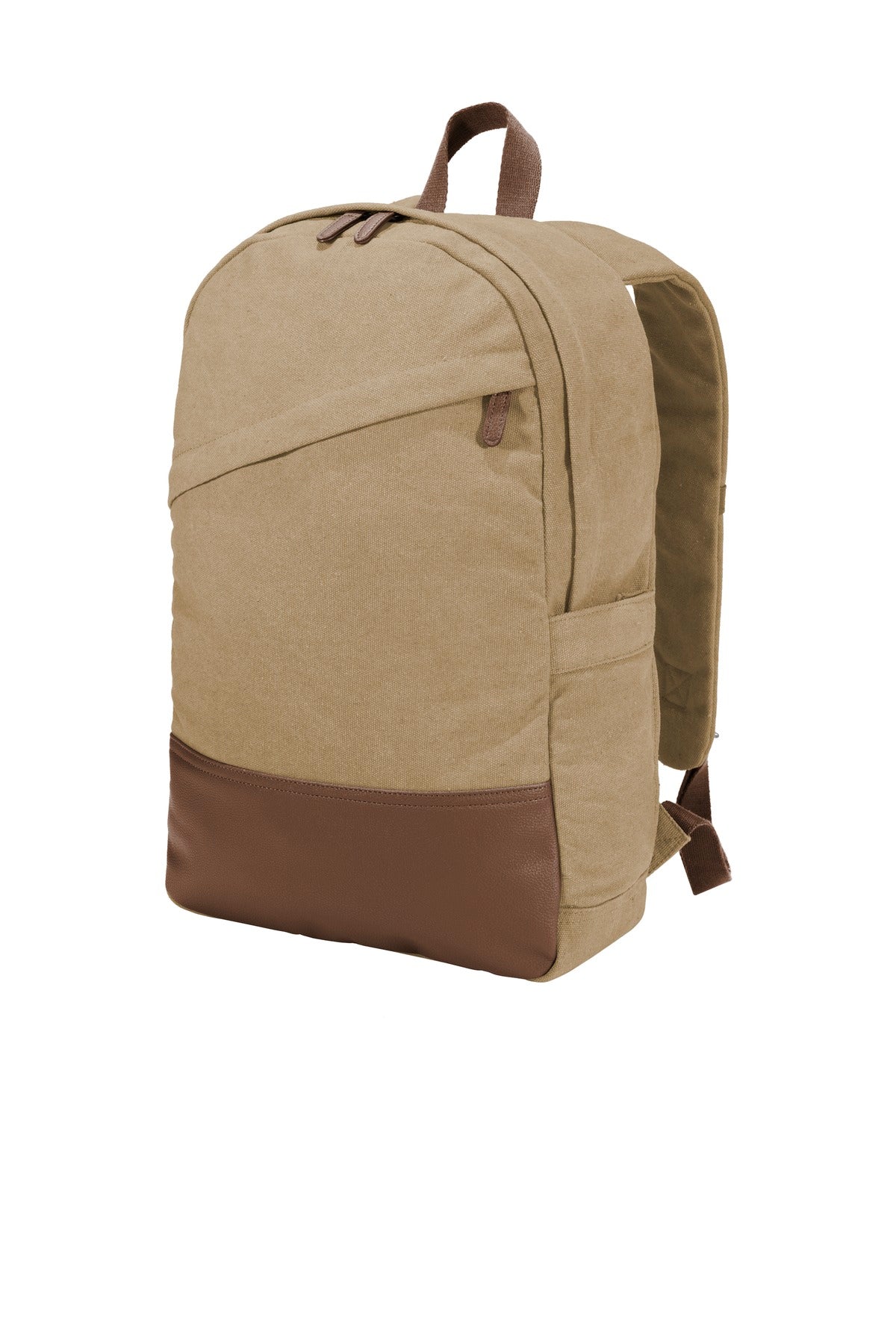 Port Authority® Cotton Canvas Backpack