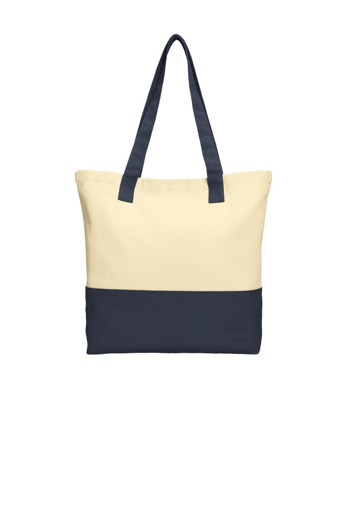 Port Authority® Colorblock Cotton Tote