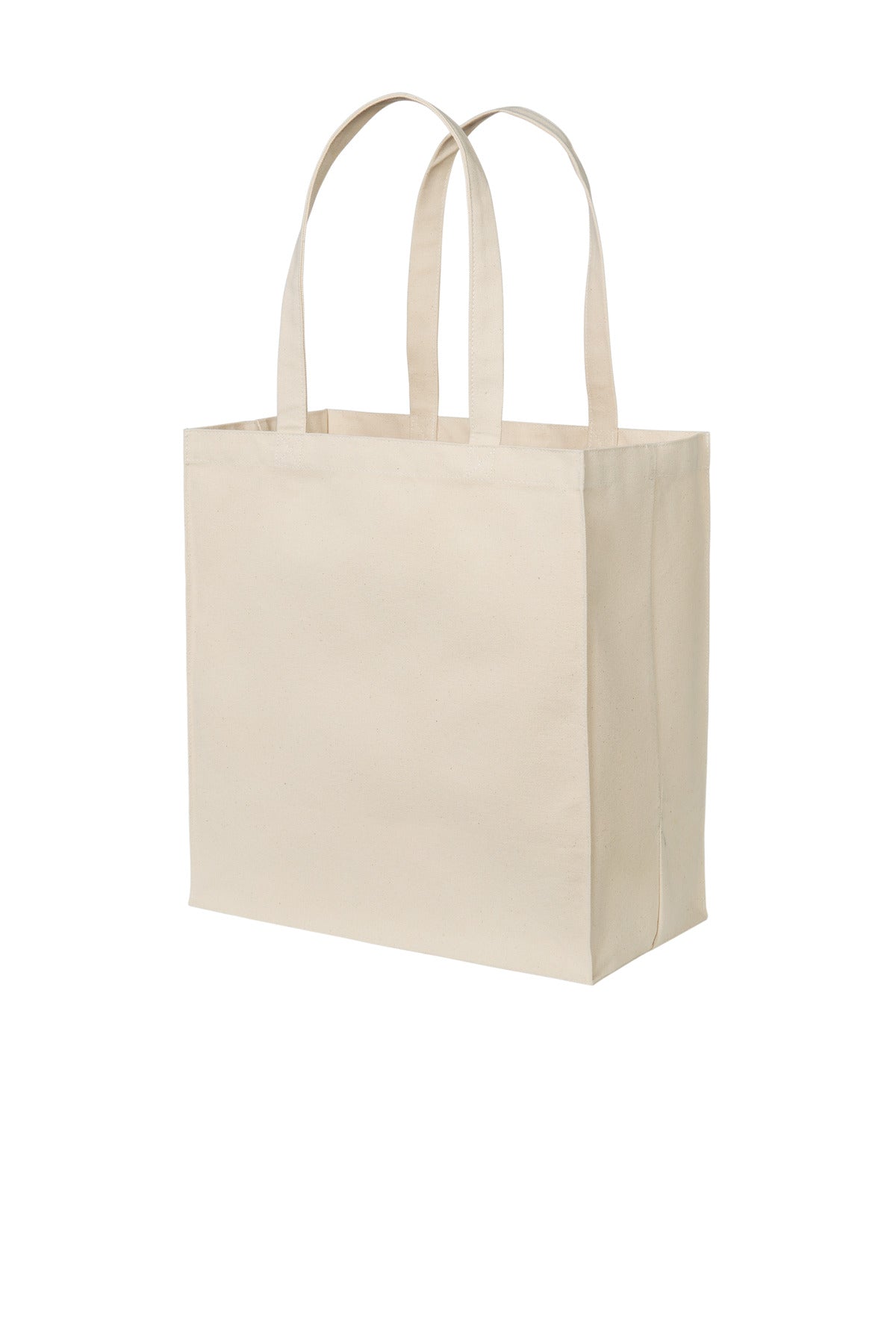 Port Authority® Cotton Canvas Over-the-Shoulder Tote