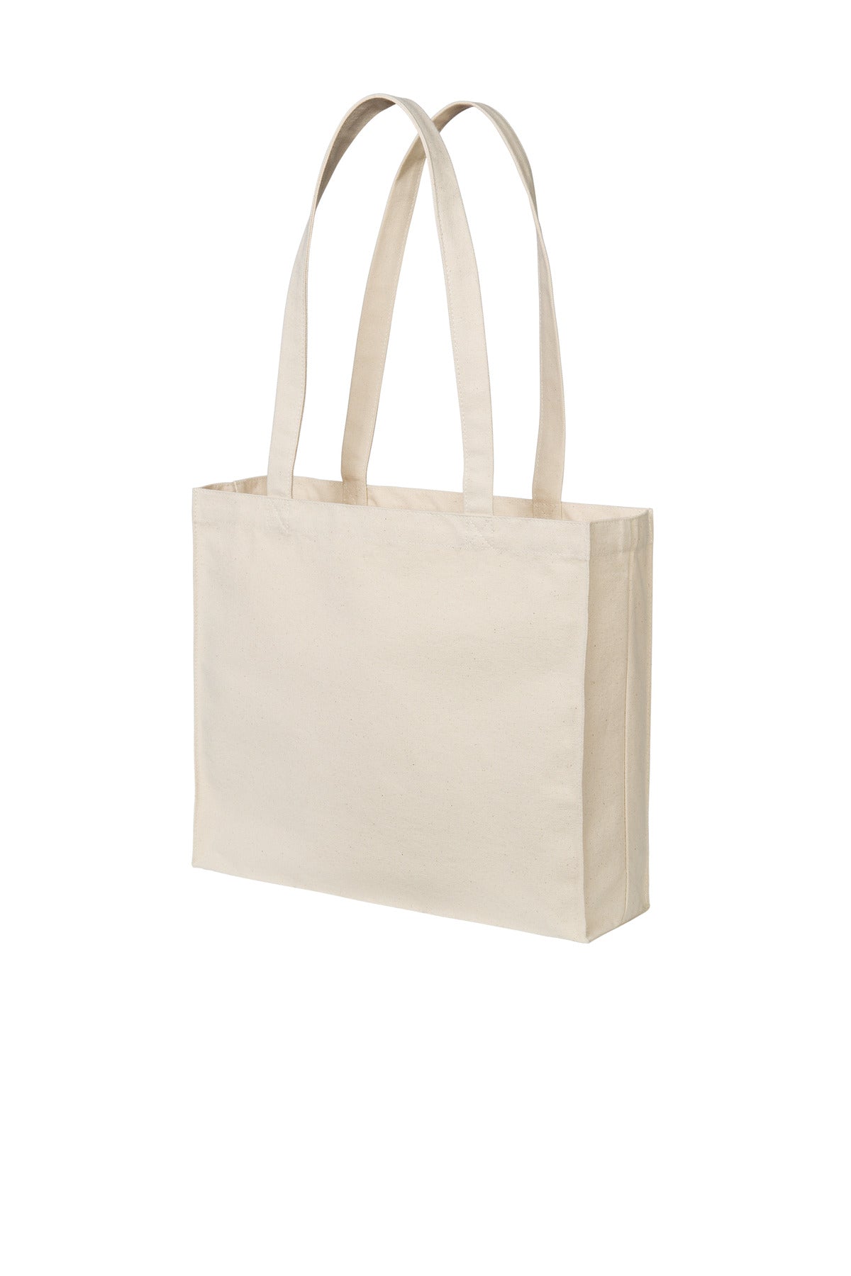 Port Authority® Cotton Canvas Shopper Tote