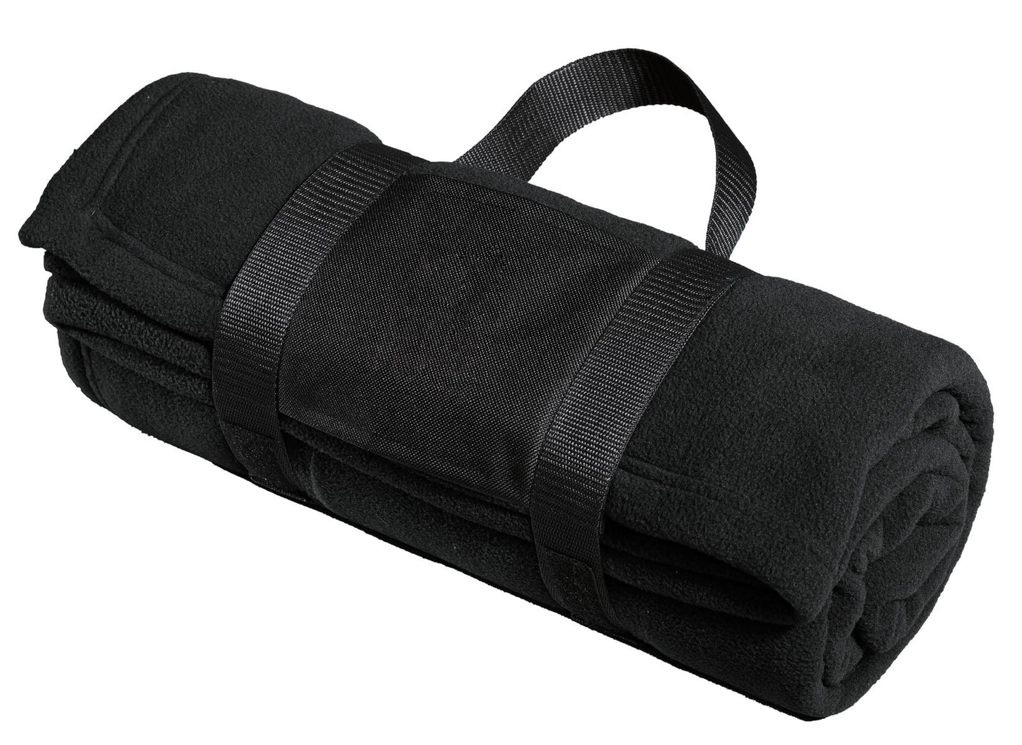 Port Authority® Fleece Blanket with Carrying Strap