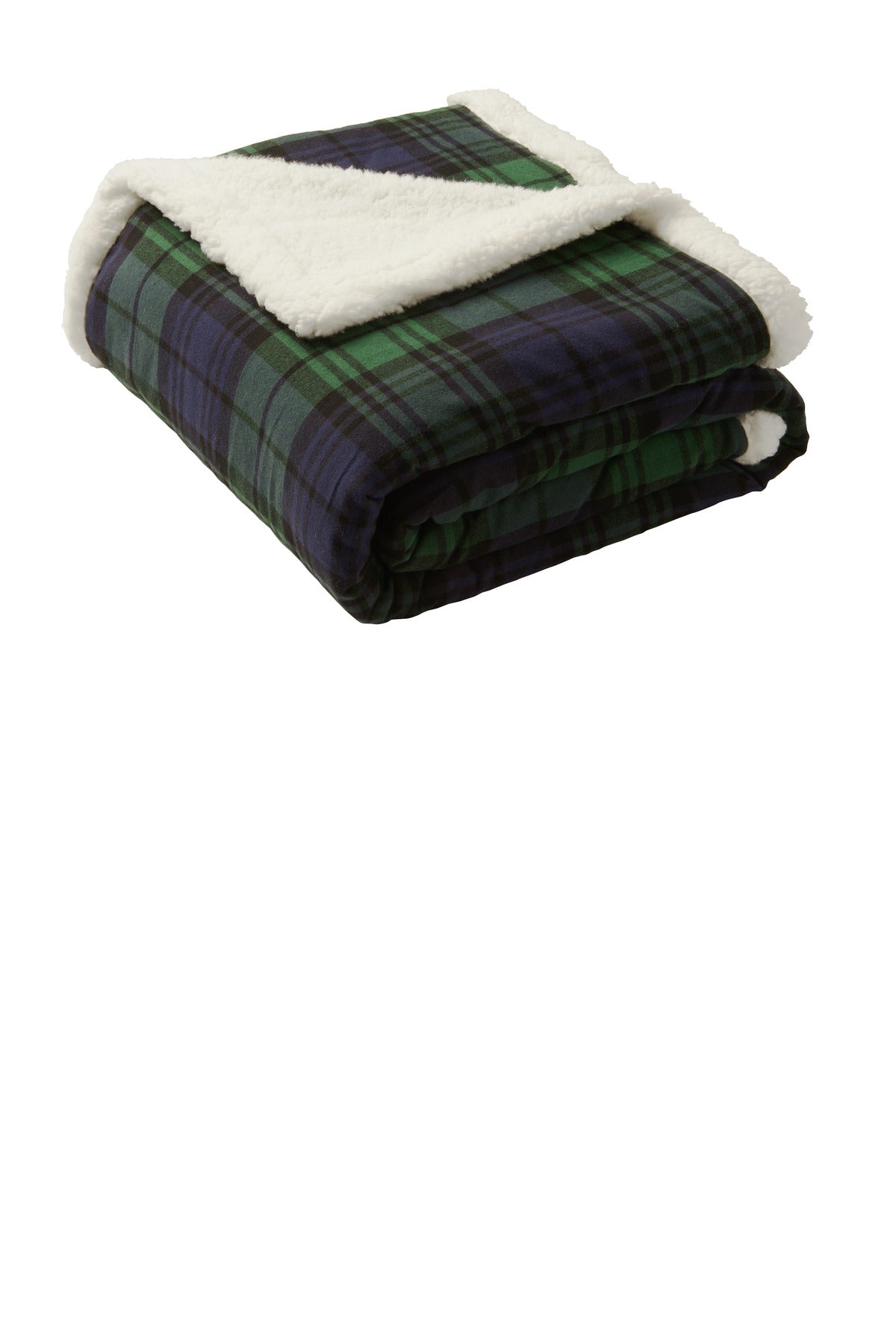 Port Authority® Flannel Sherpa Blanket