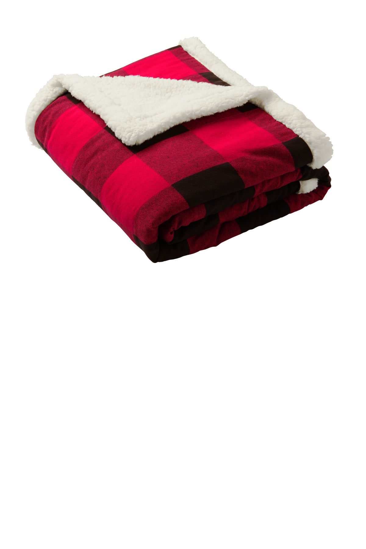 Port Authority® Flannel Sherpa Blanket