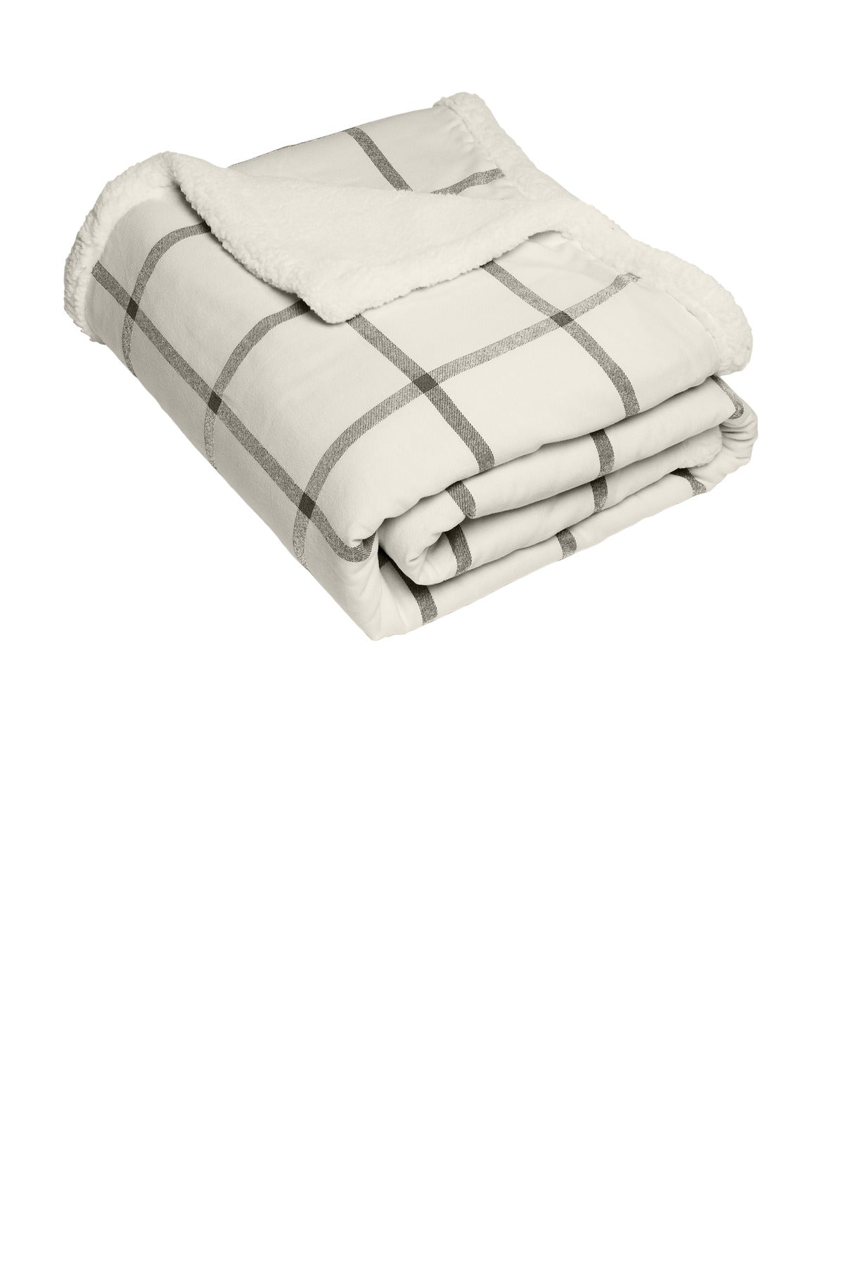 Port Authority® Flannel Sherpa Blanket