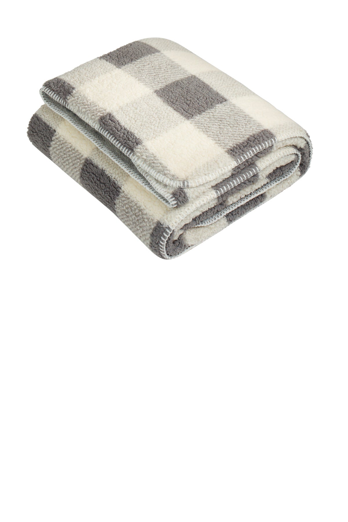 Port Authority® Double-Sided Sherpa/Plush Blanket