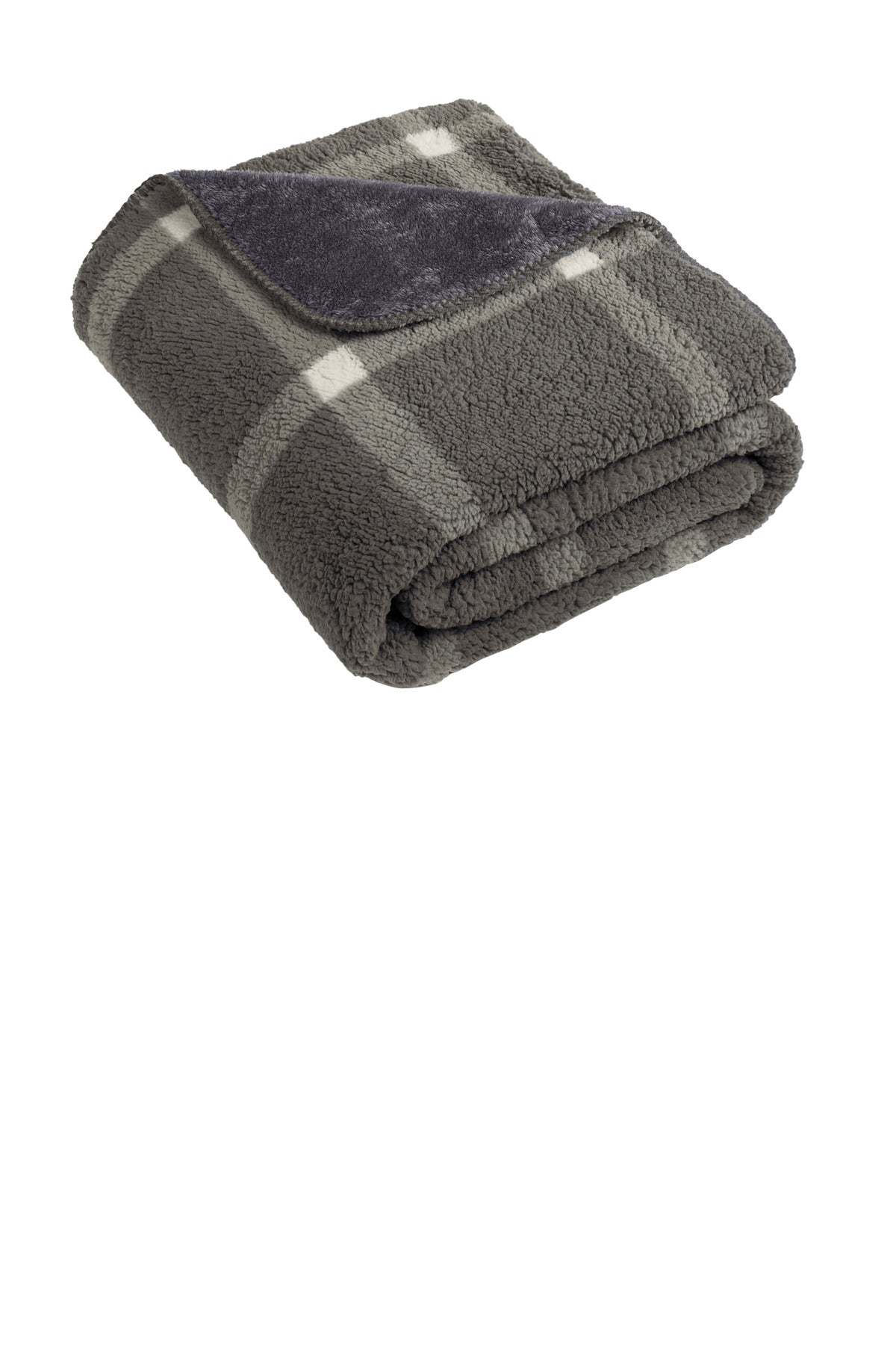 Port Authority® Double-Sided Sherpa/Plush Blanket