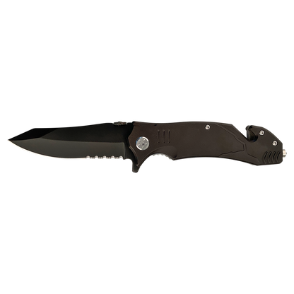 Bison River® 4-1/2" Locking Blade Rescue Knife