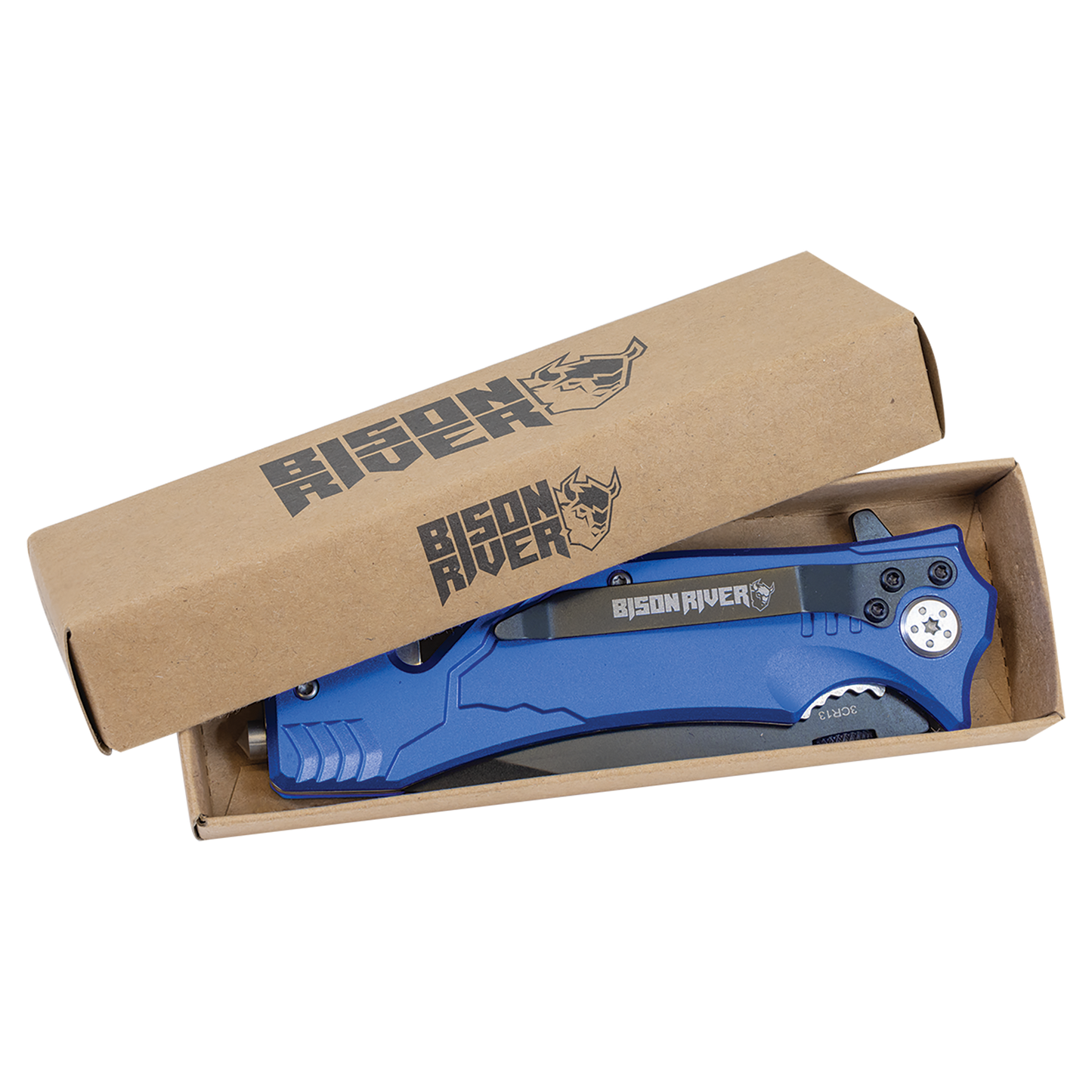 Bison River® 4-1/2" Locking Blade Rescue Knife