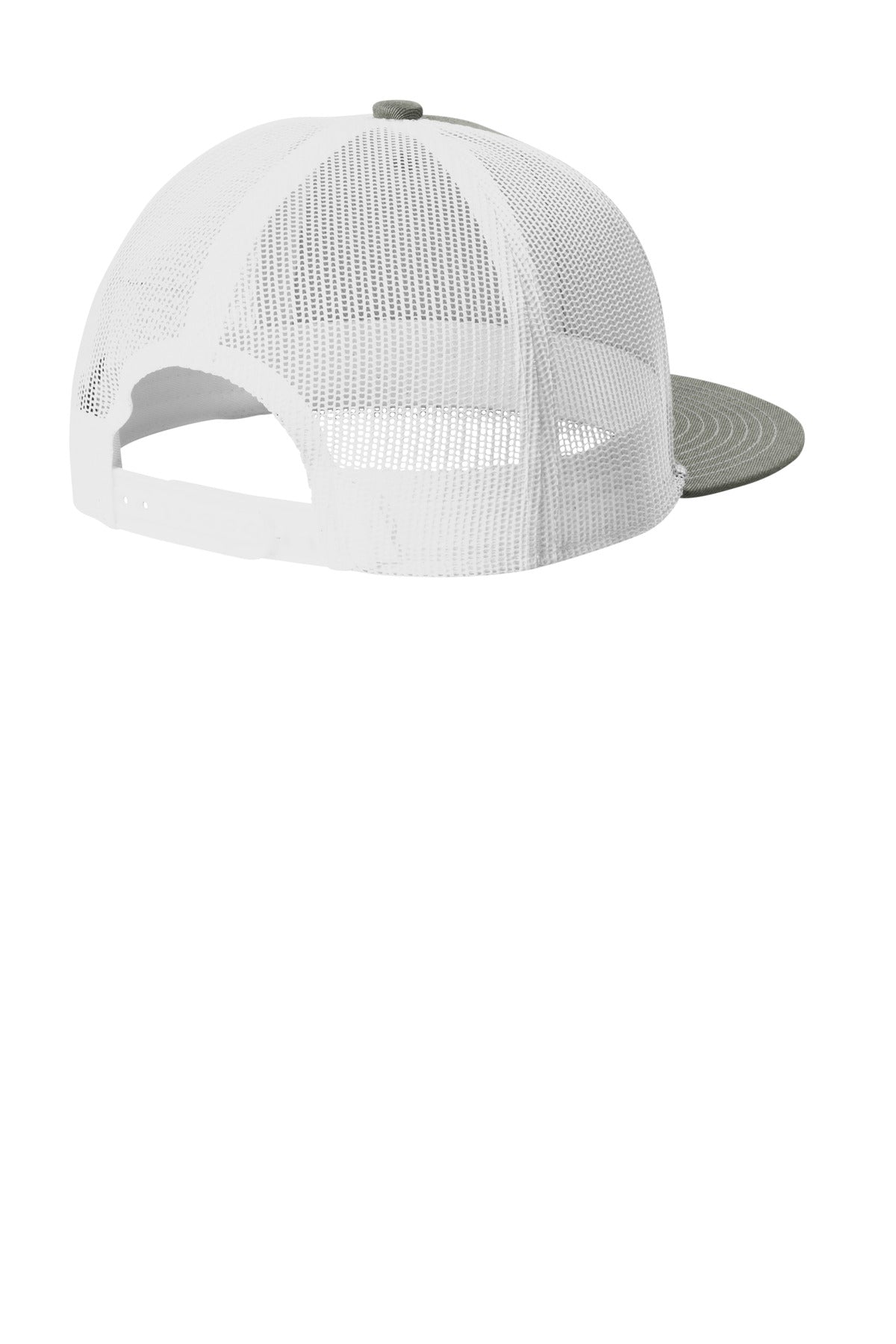 Port Authority® Snapback Flat Bill Trucker Cap