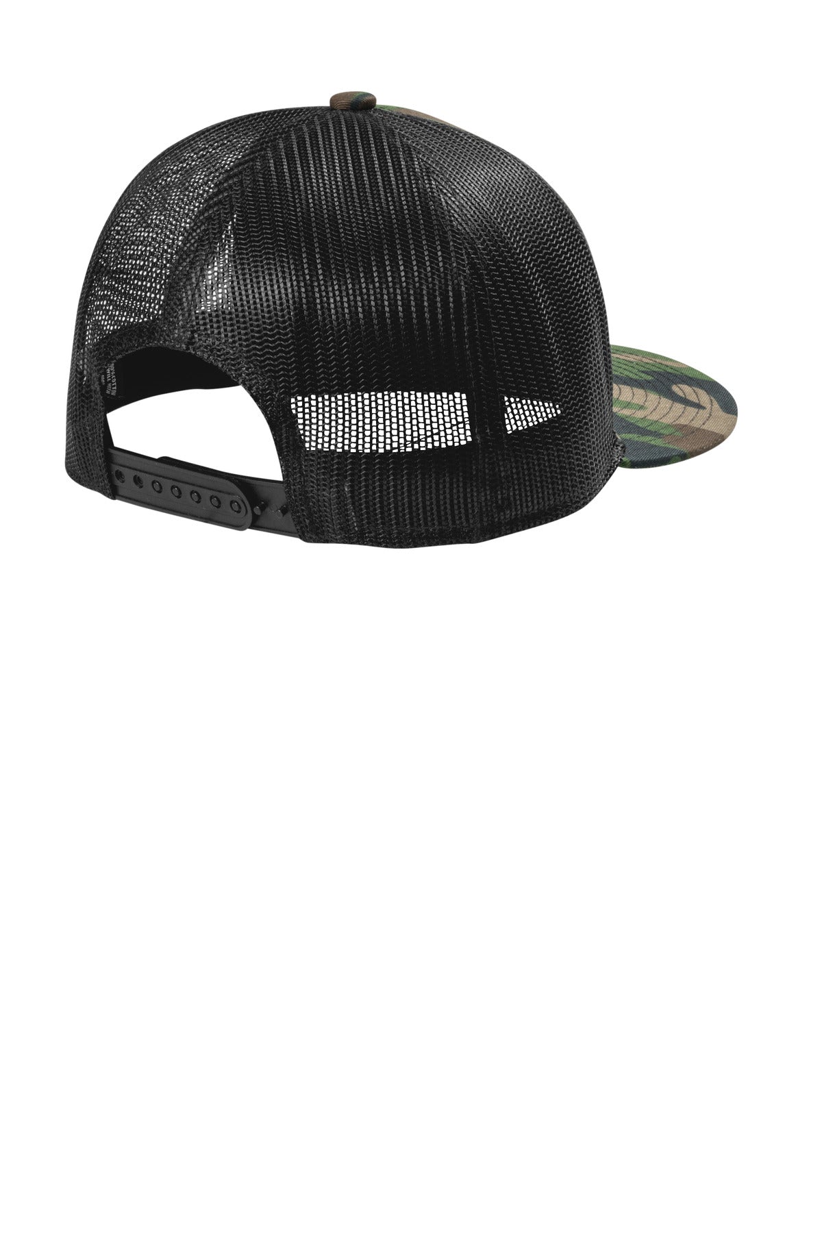 Port Authority® Snapback Flat Bill Trucker Cap