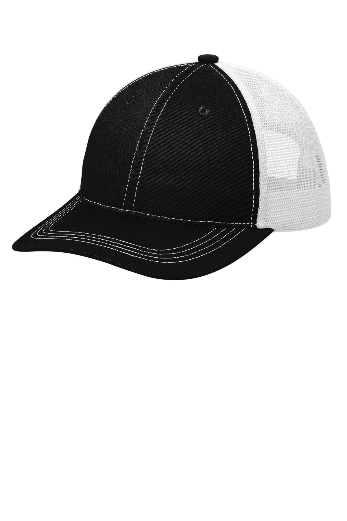 Port Authority® Unstructured Snapback Trucker Cap