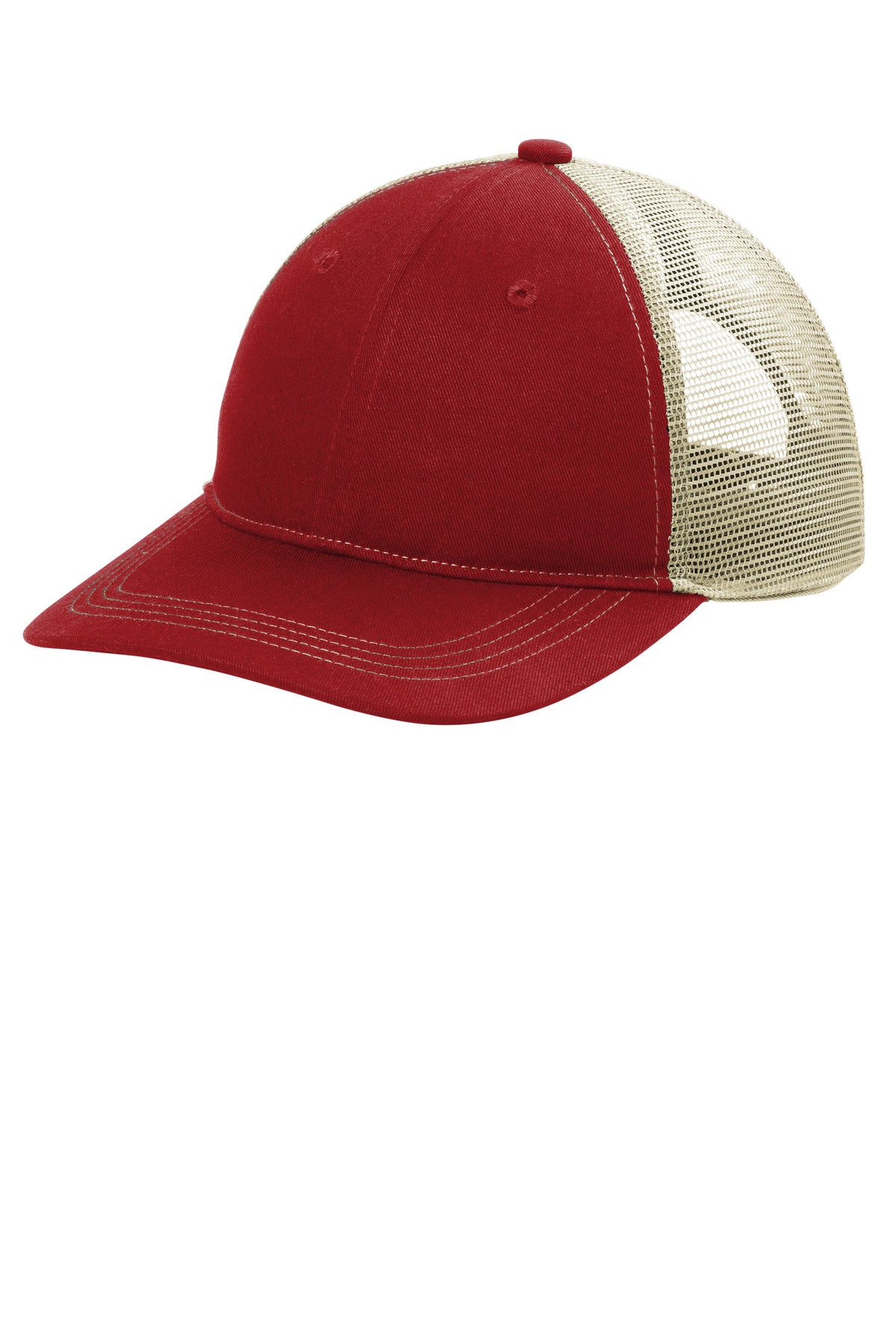 Port Authority® Unstructured Snapback Trucker Cap