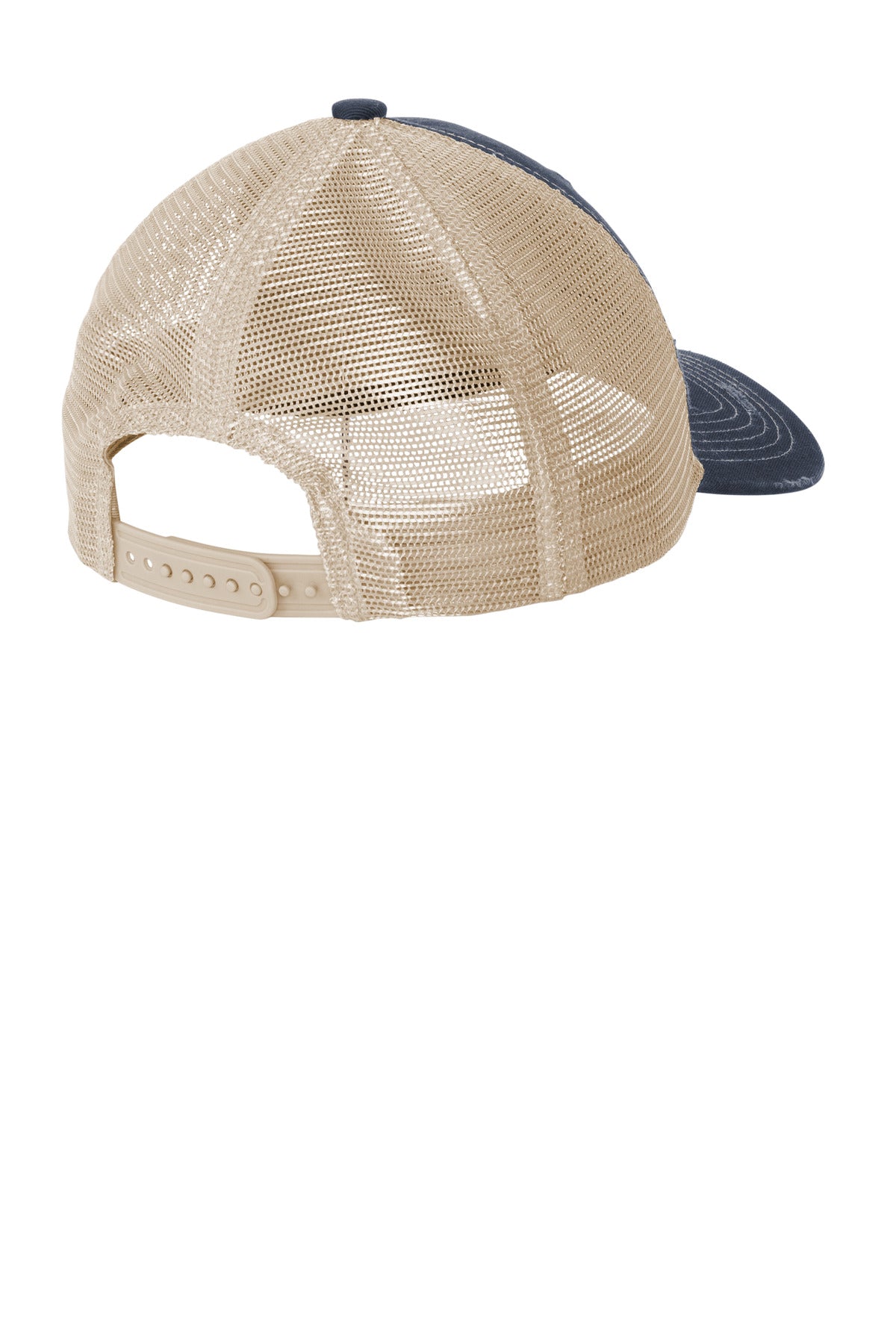 Port Authority® Distressed Mesh Back Cap