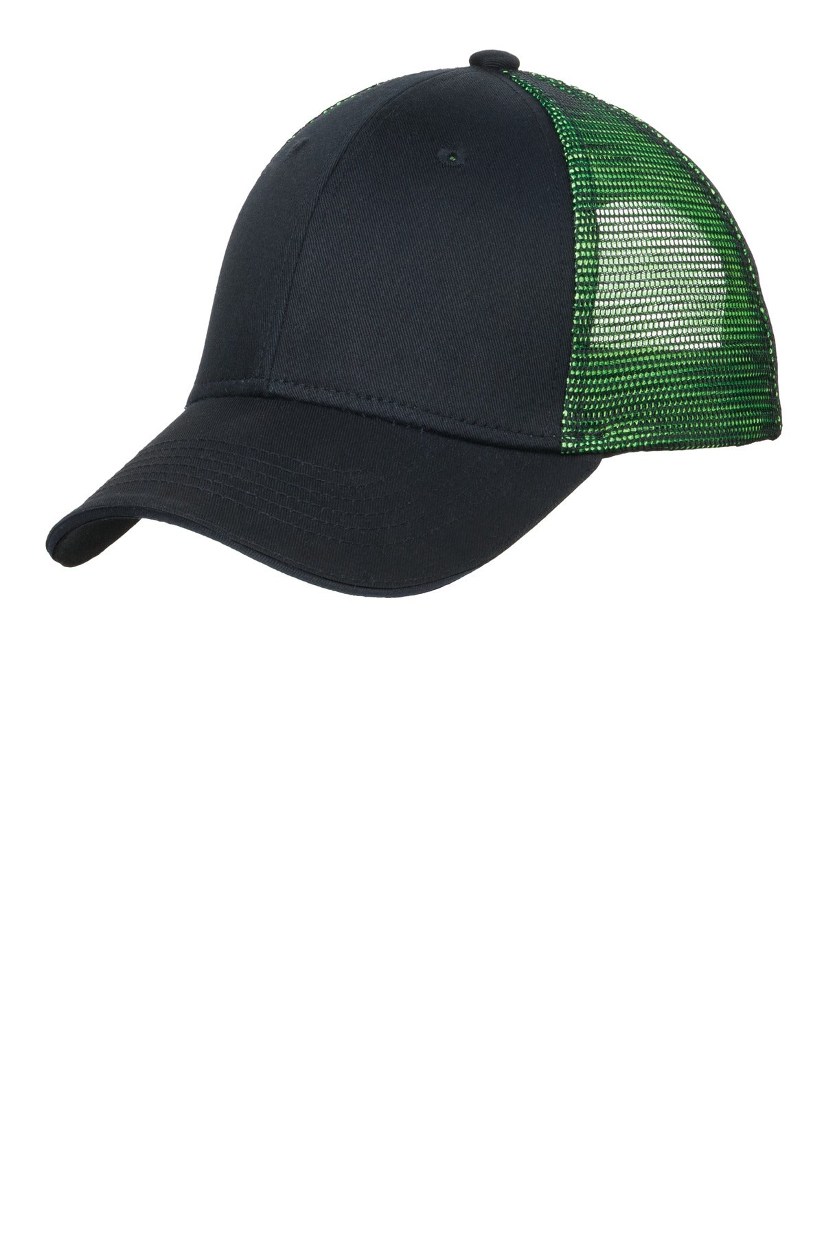 Port Authority® Double Mesh Snapback Sandwich Bill Cap