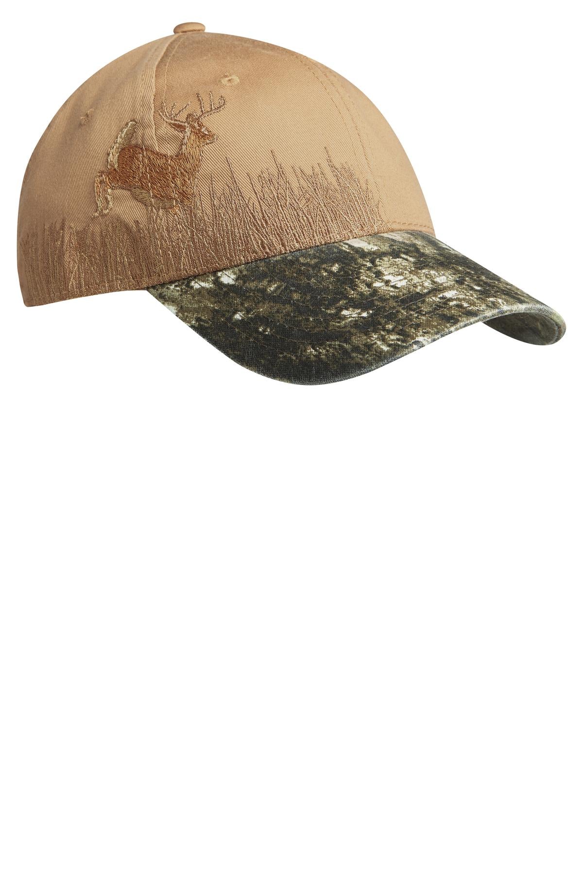 Port Authority® Embroidered Camouflage Cap