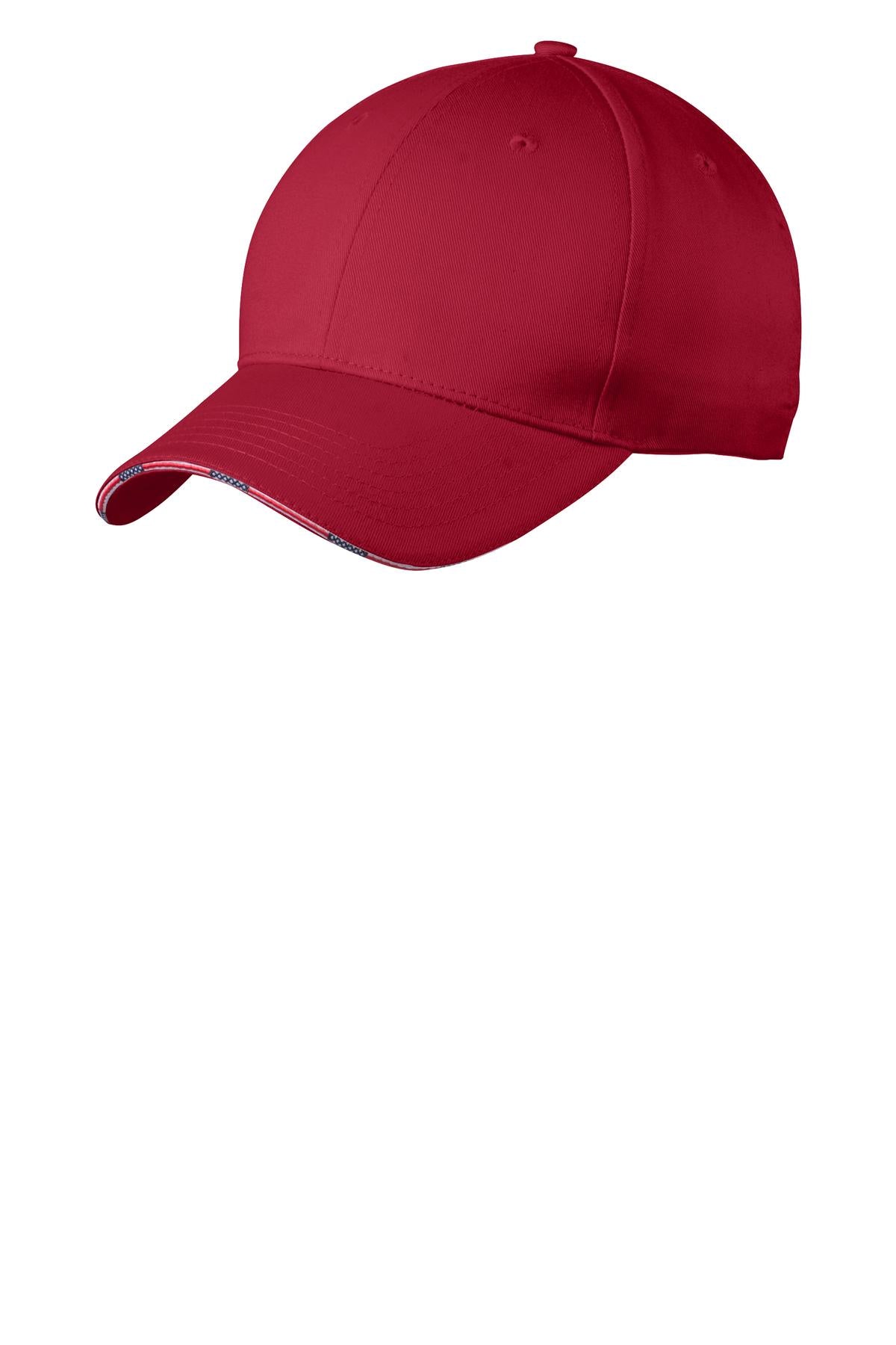 Port Authority® Americana Flag Sandwich Cap