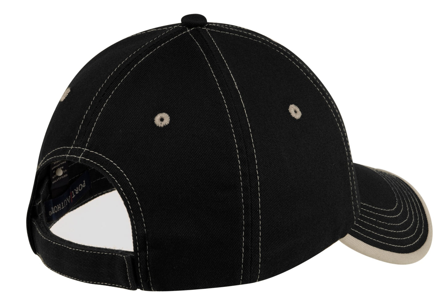 Port Authority® Vintage Washed Contrast Stitch Cap