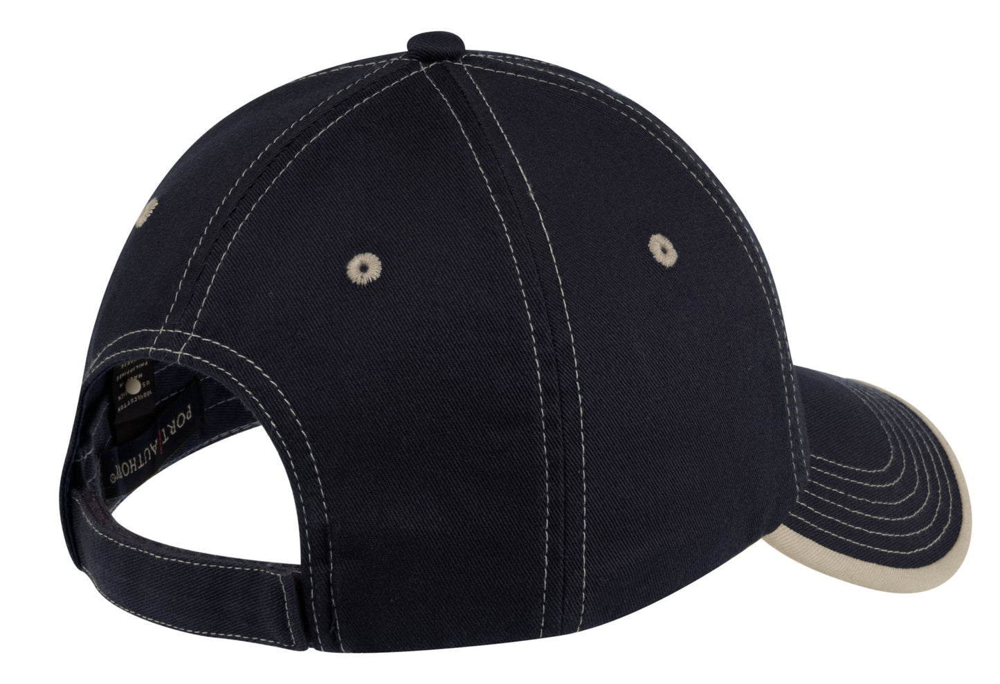 Port Authority® Vintage Washed Contrast Stitch Cap