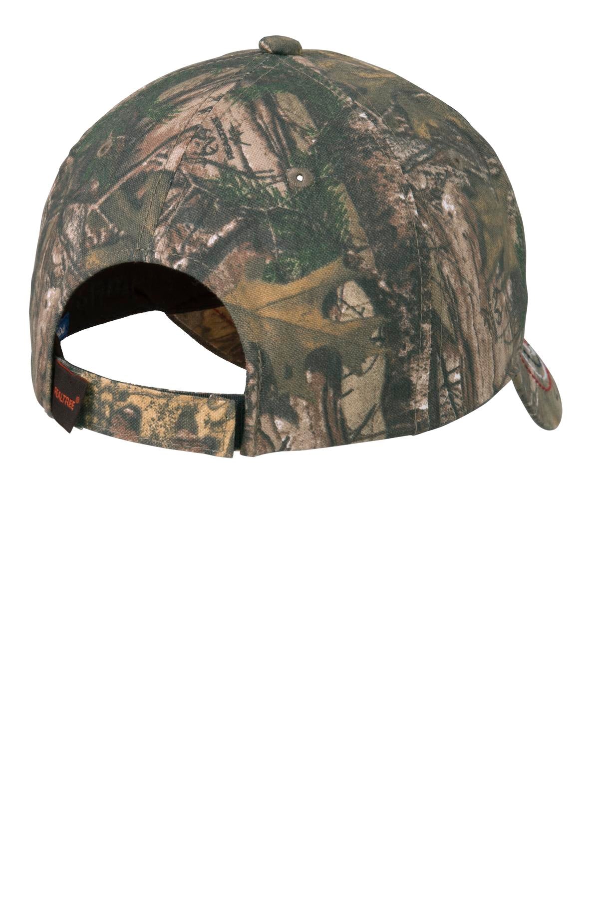 Port Authority® Americana Contrast Stitch Camouflage Cap