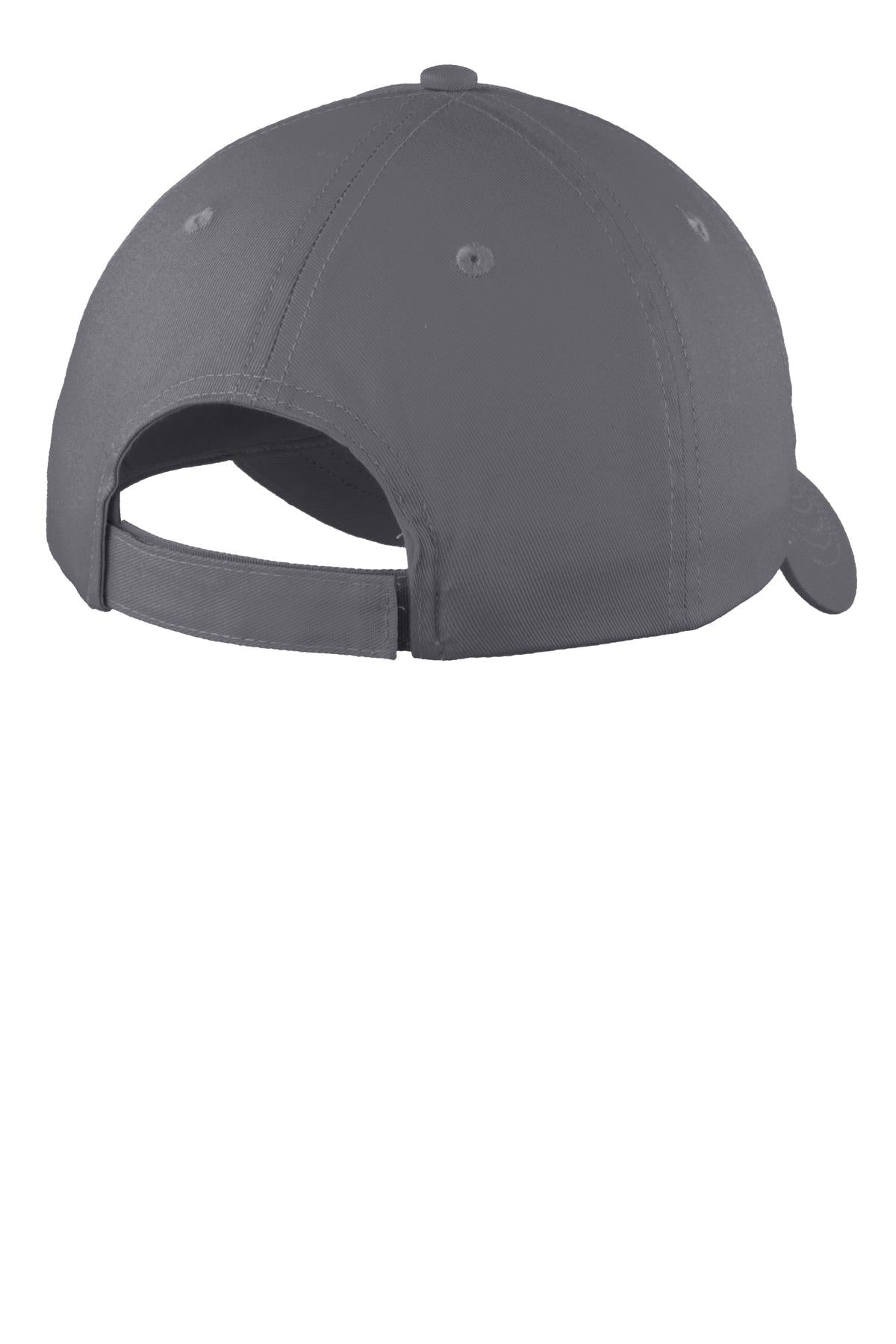 Port & Company® Six-Panel Unstructured Twill Cap